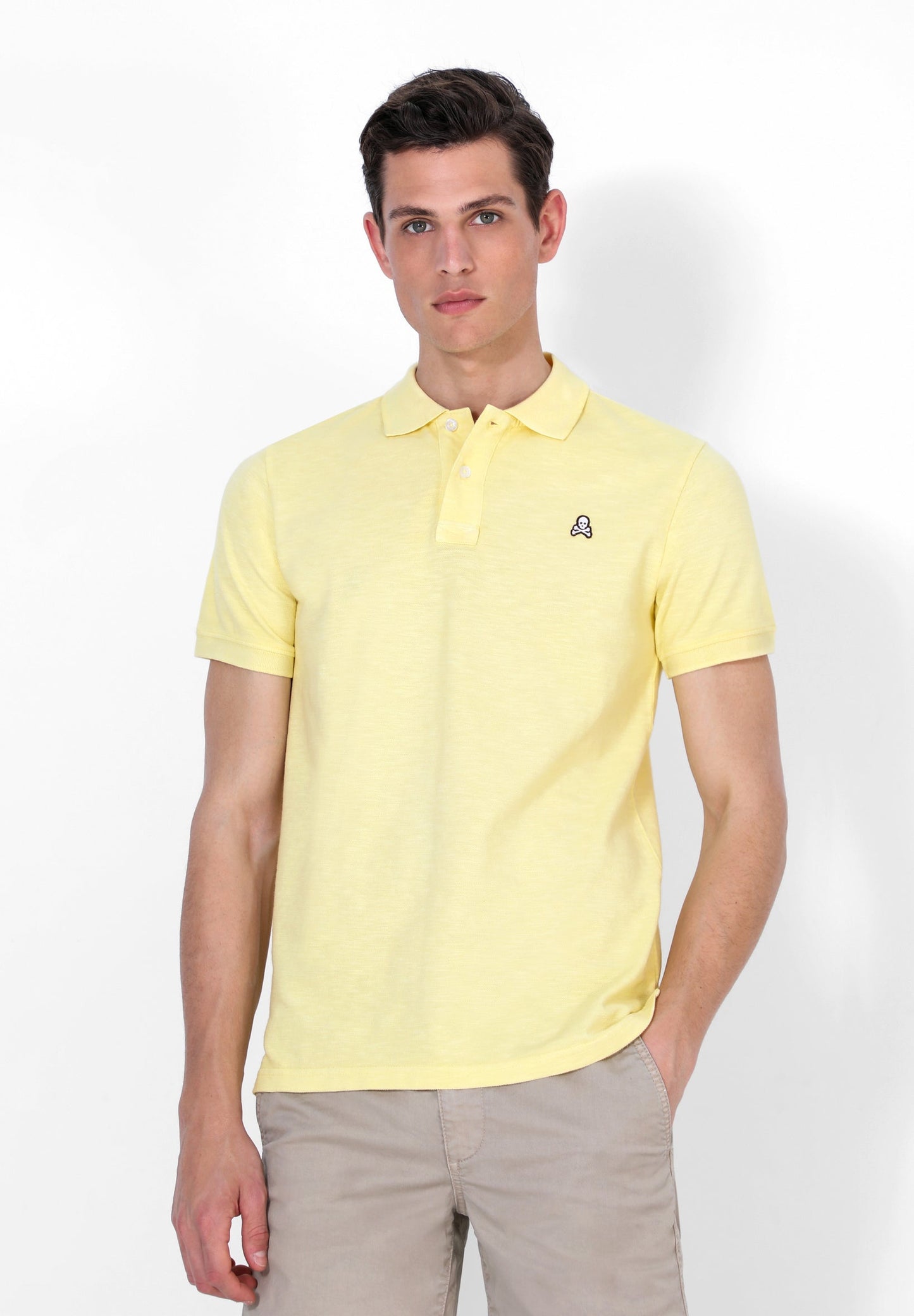 POLO FLAMÉ CALAVERA PARCHE