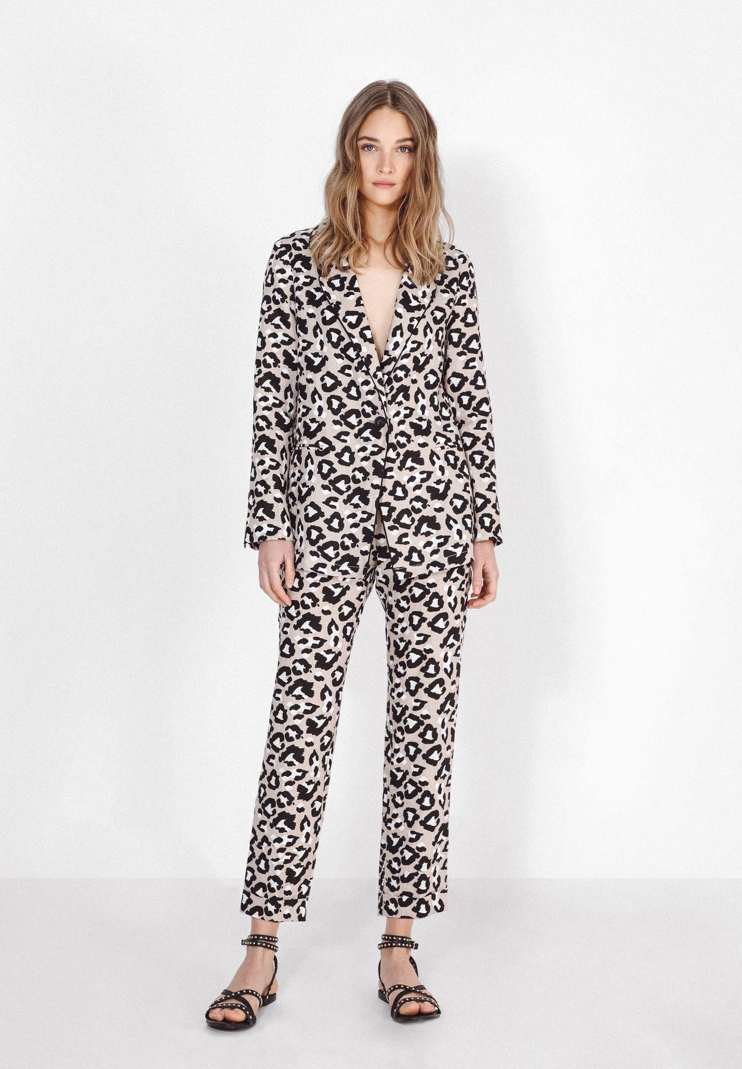 PANTALÓN LINO ANIMAL PRINT
