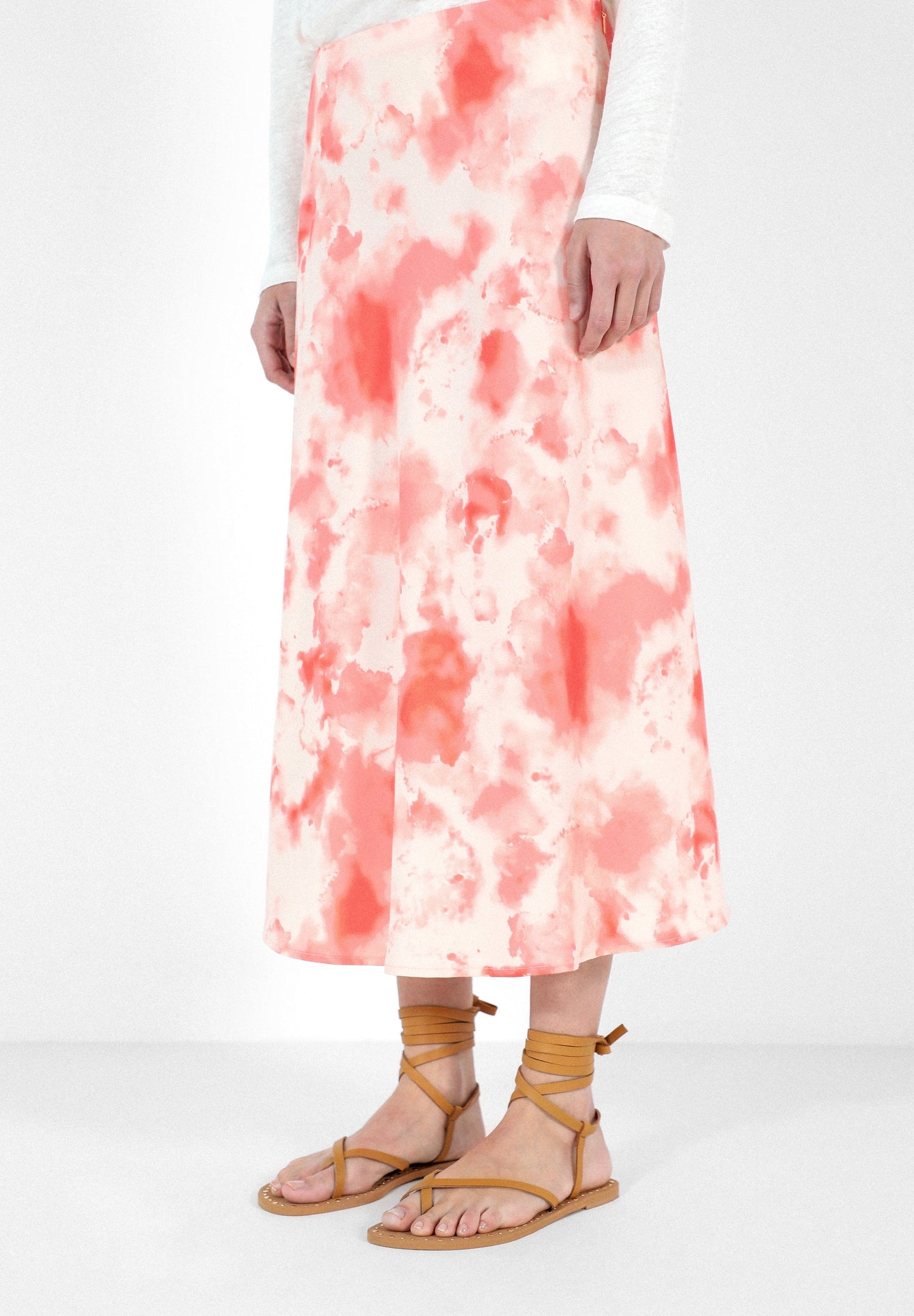 FALDA MIDI TIE DYE