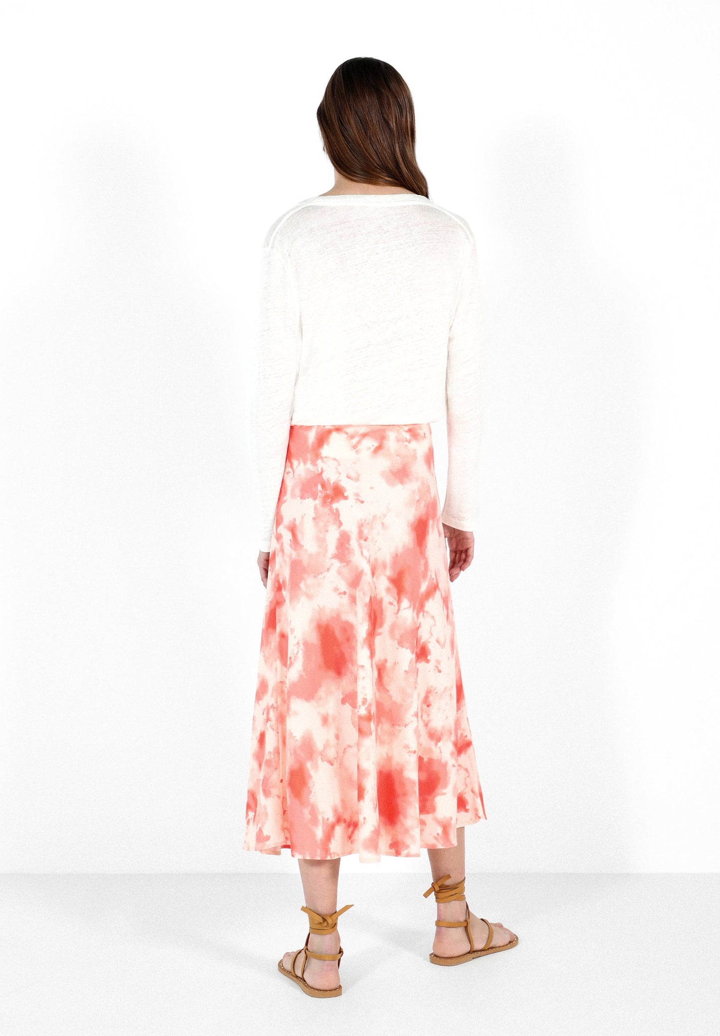 FALDA MIDI TIE DYE