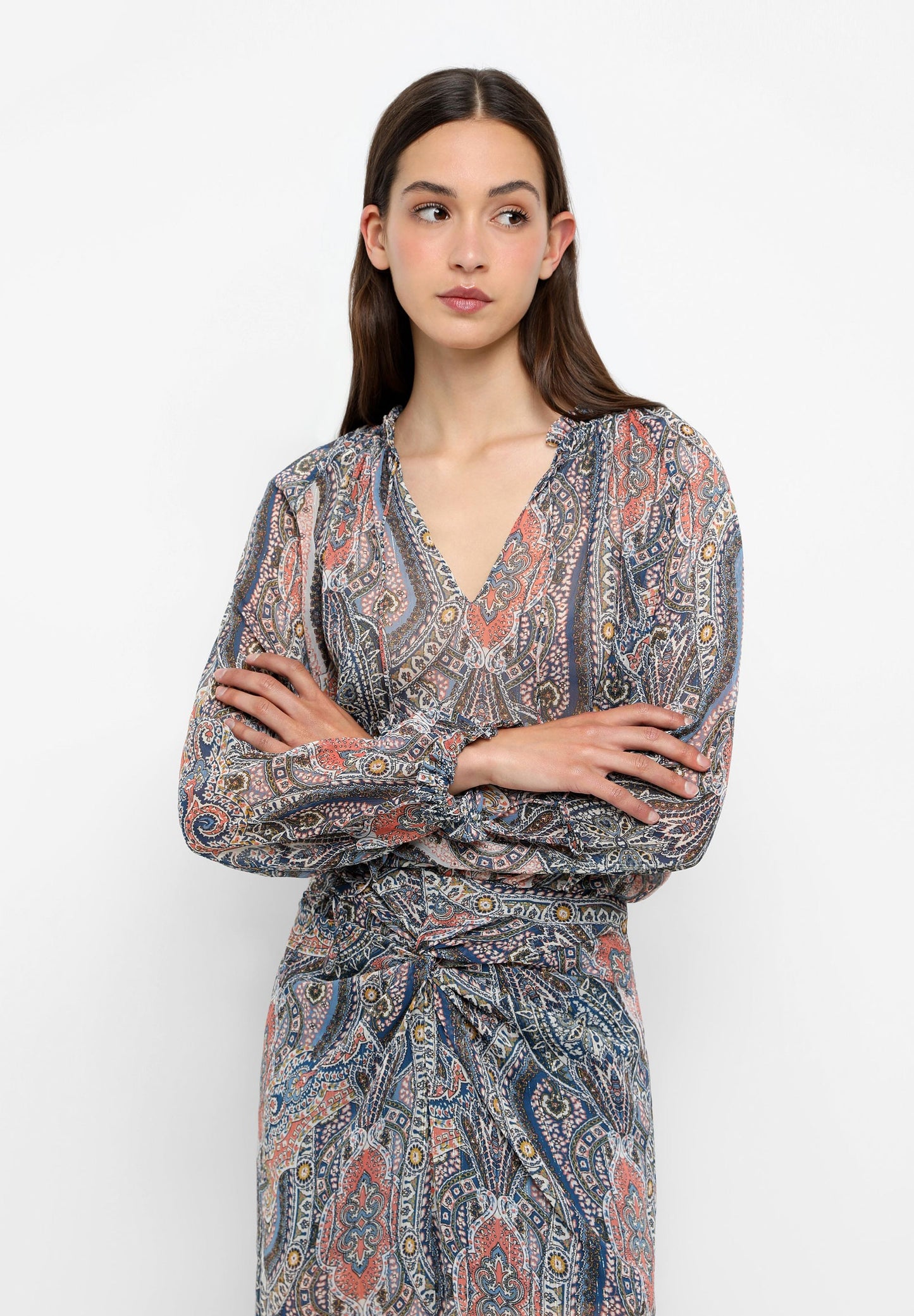 CAMISA FLUIDA PAISLEY