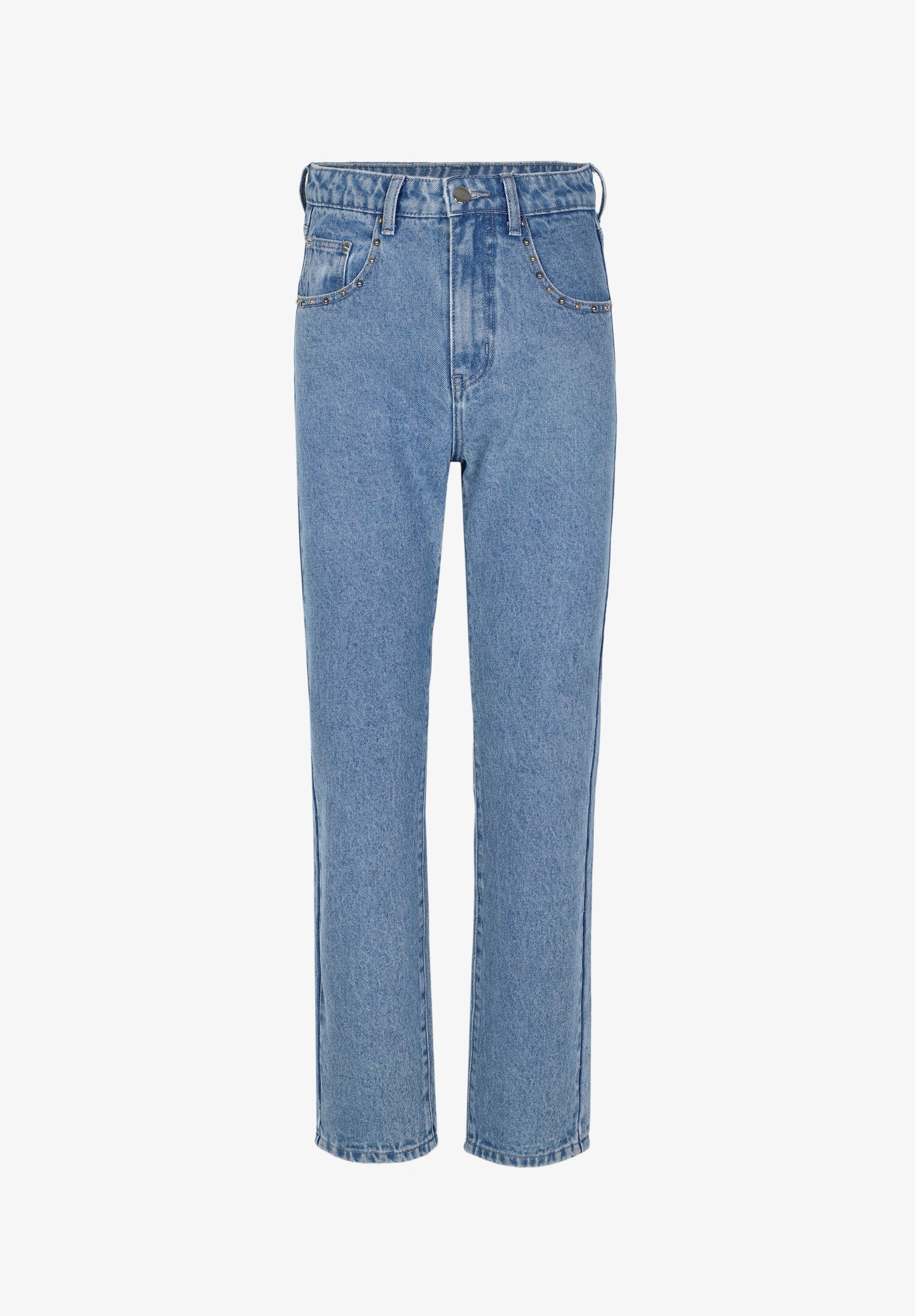 JEANS RECTOS TACHUELAS