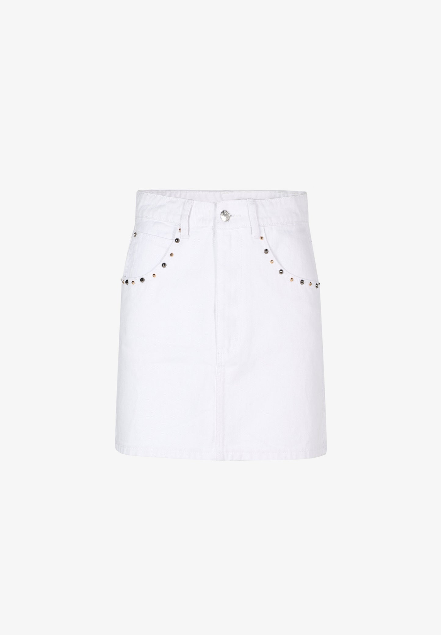 FALDA MINI TACHUELAS