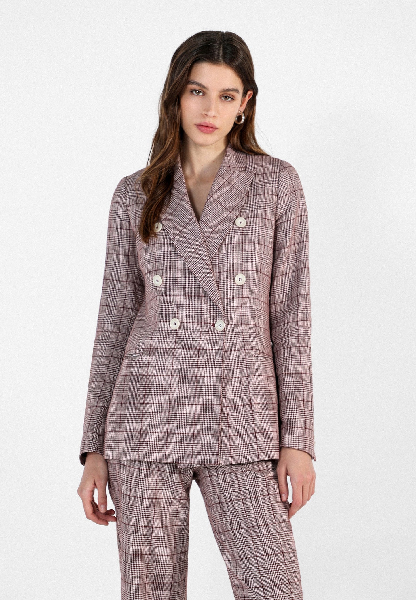 BLAZER CUADROS CRUZADA