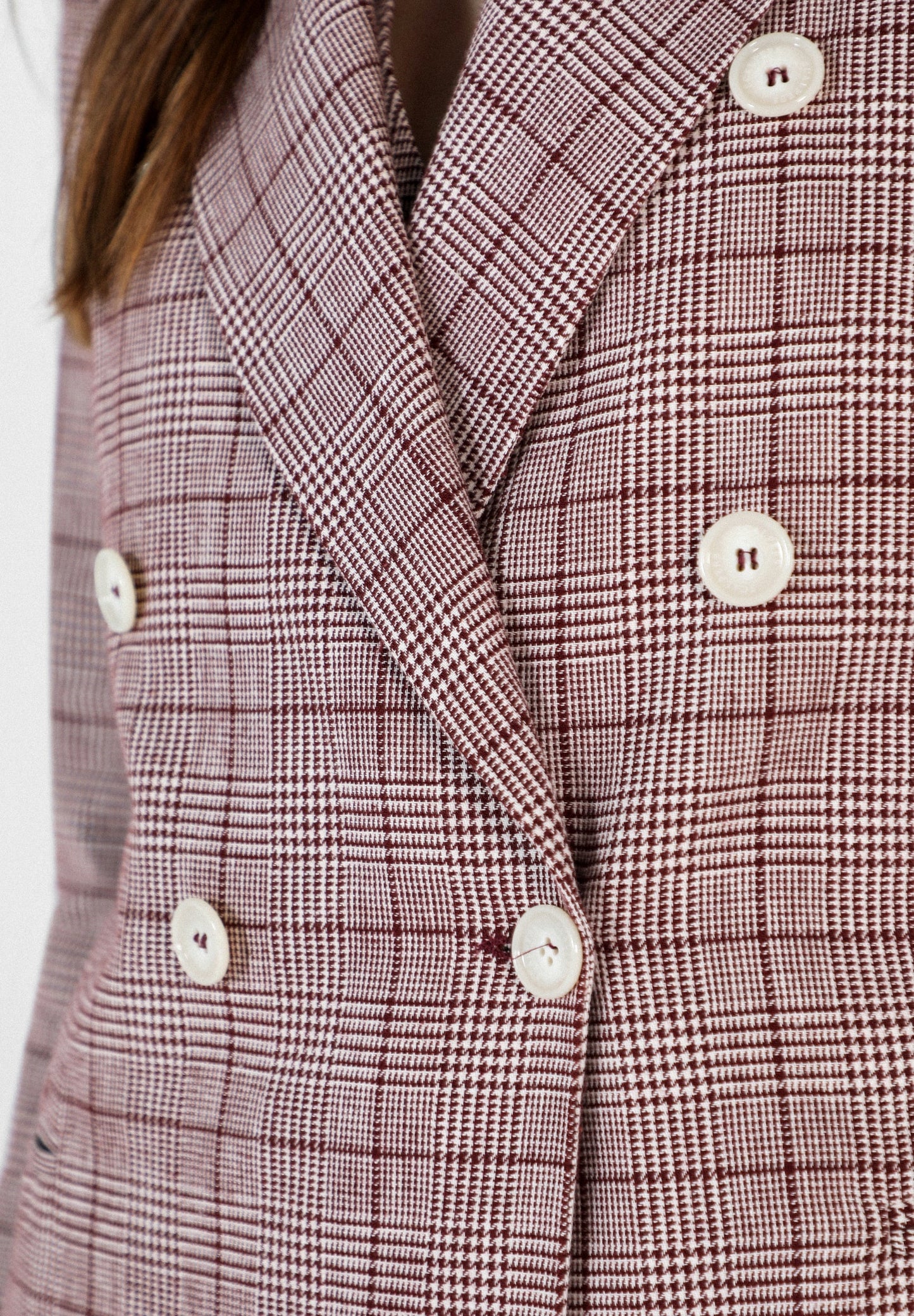 BLAZER CUADROS CRUZADA