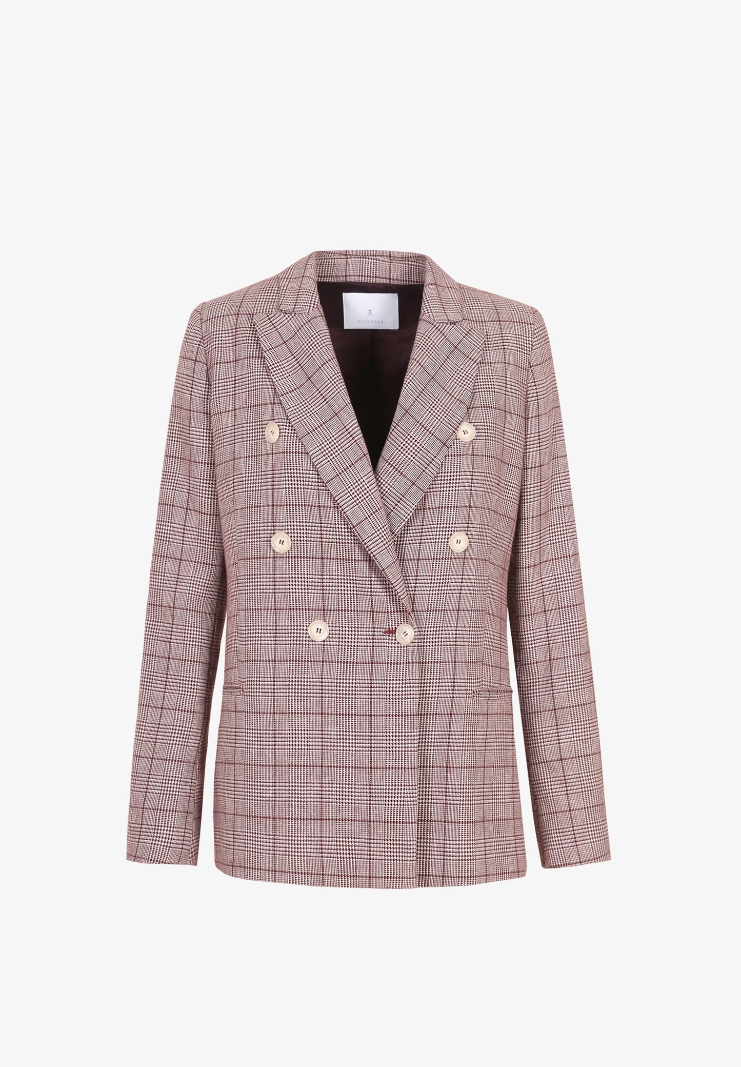 BLAZER CUADROS CRUZADA