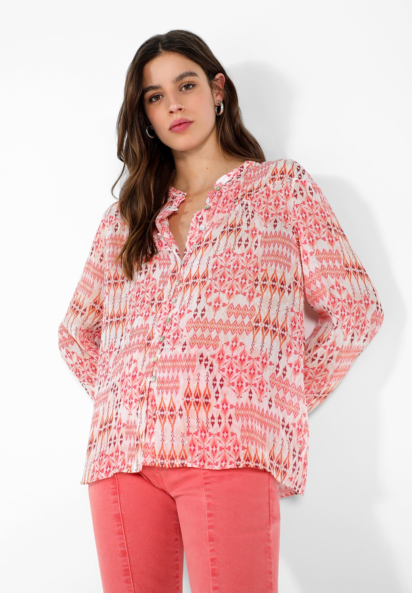 BLUSA ESTAMPADA FLUÍDA