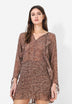 BLUSA ANIMAL PRINT VOLANTES