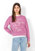 SUDADERA PRINT TEXTOS