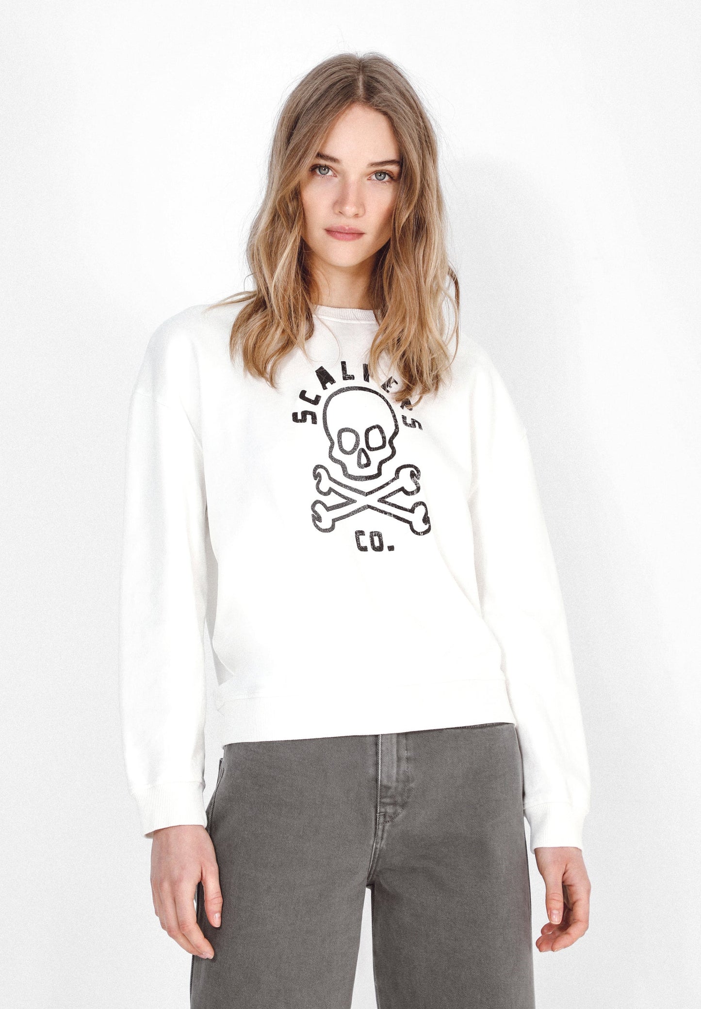 SUDADERA LOGO CALAVERA