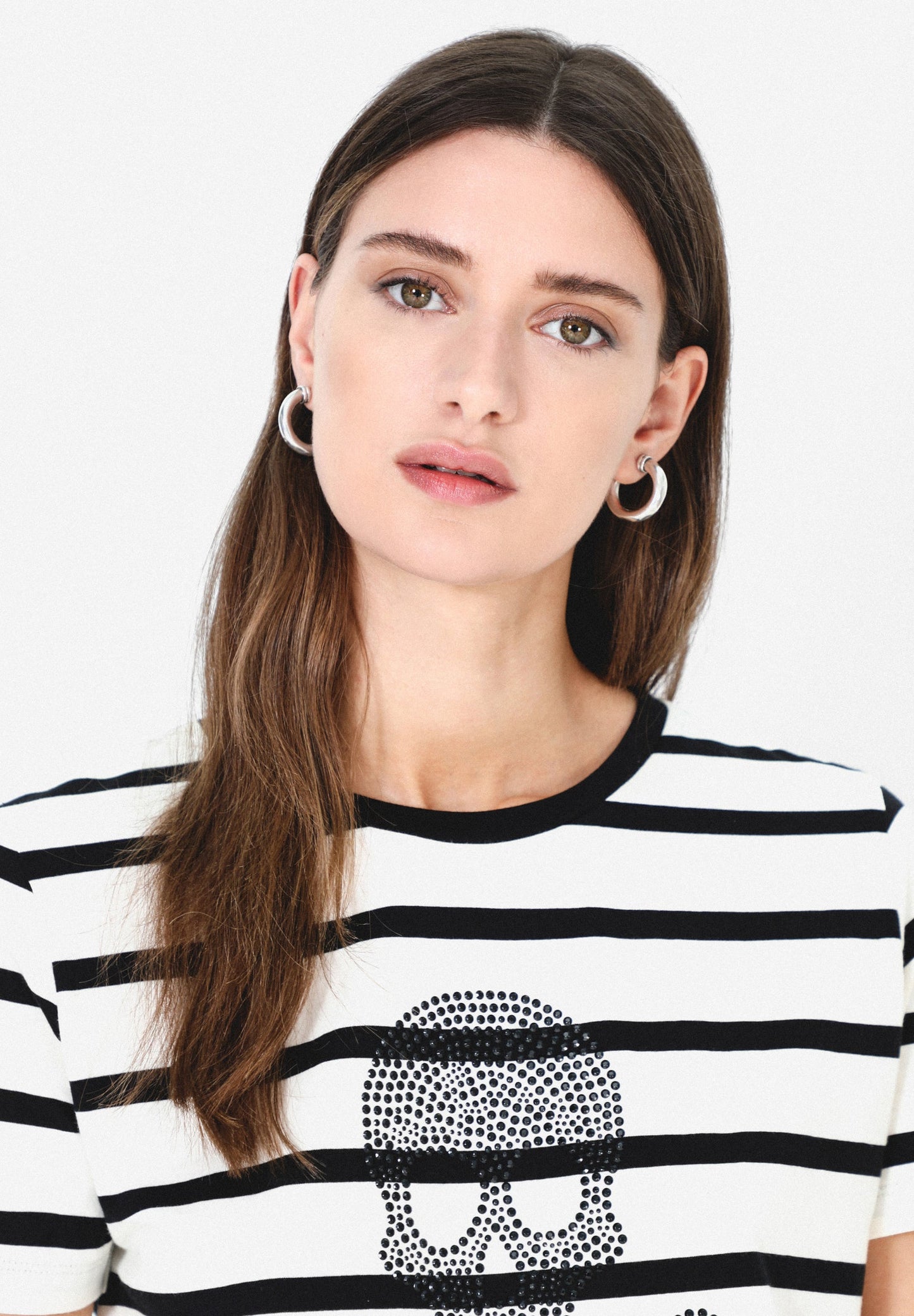 CAMISETA RAYAS CALAVERA