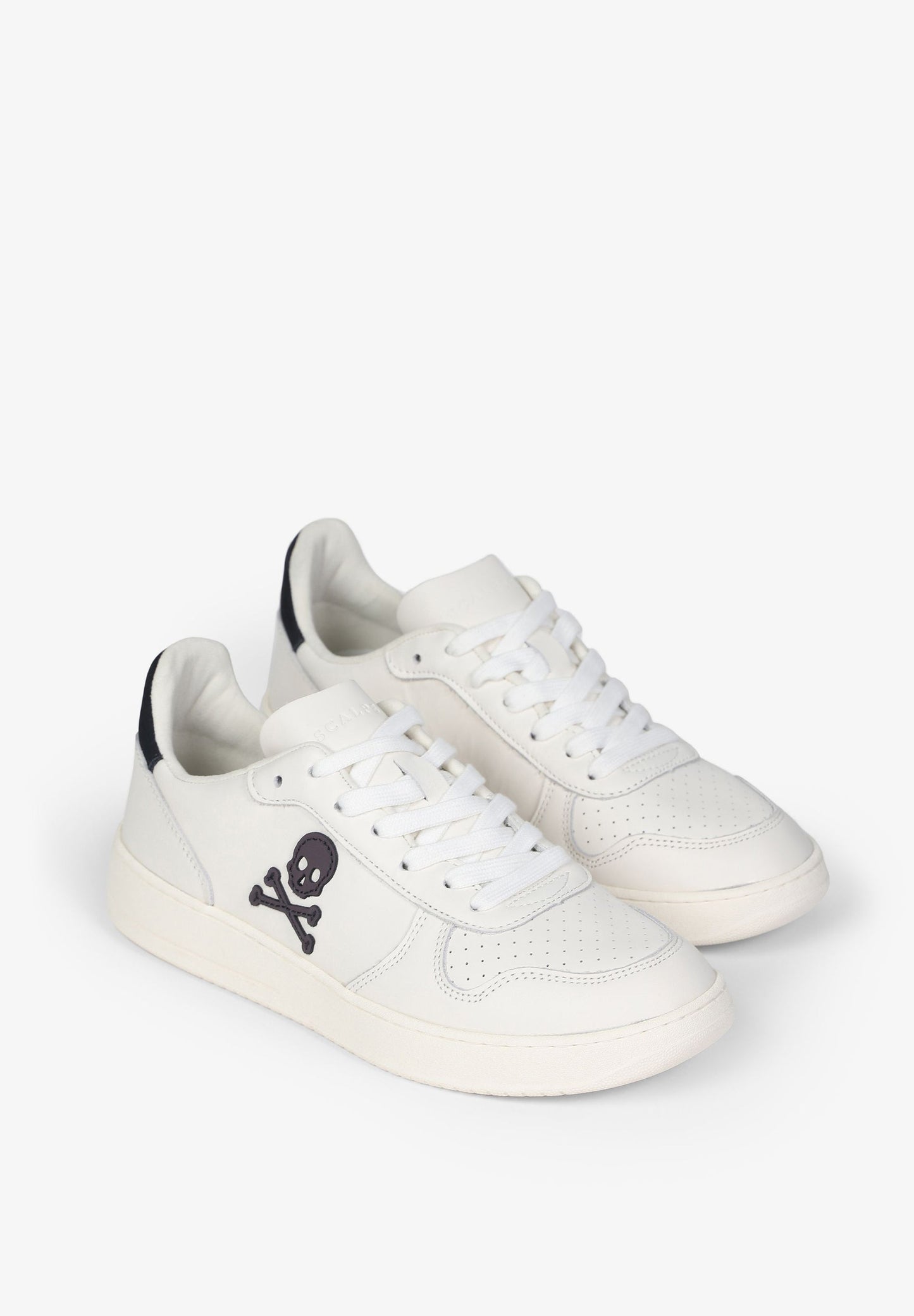 SNEAKERS PIEL DETALLE CONTRASTE