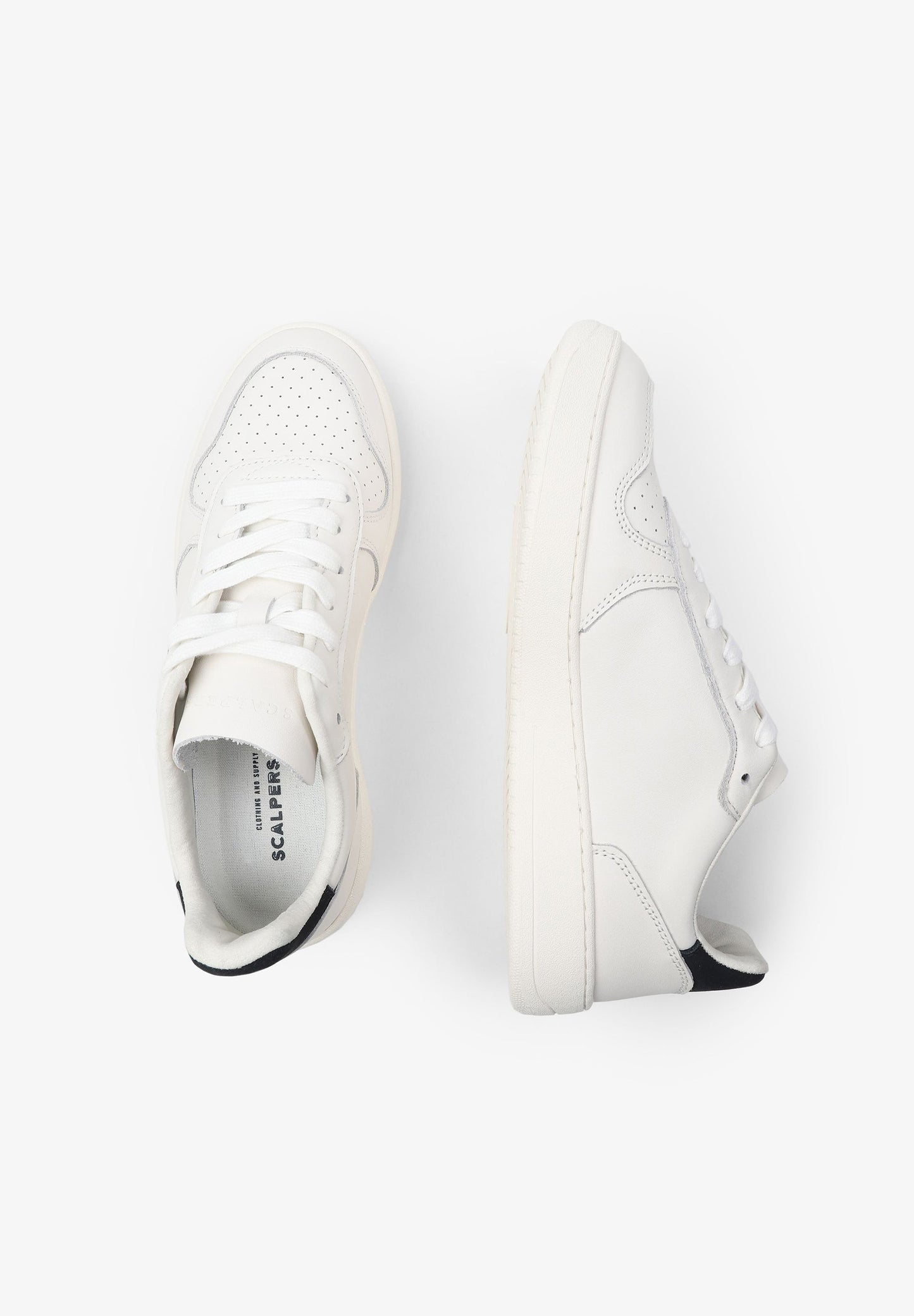 SNEAKERS PIEL DETALLE CONTRASTE