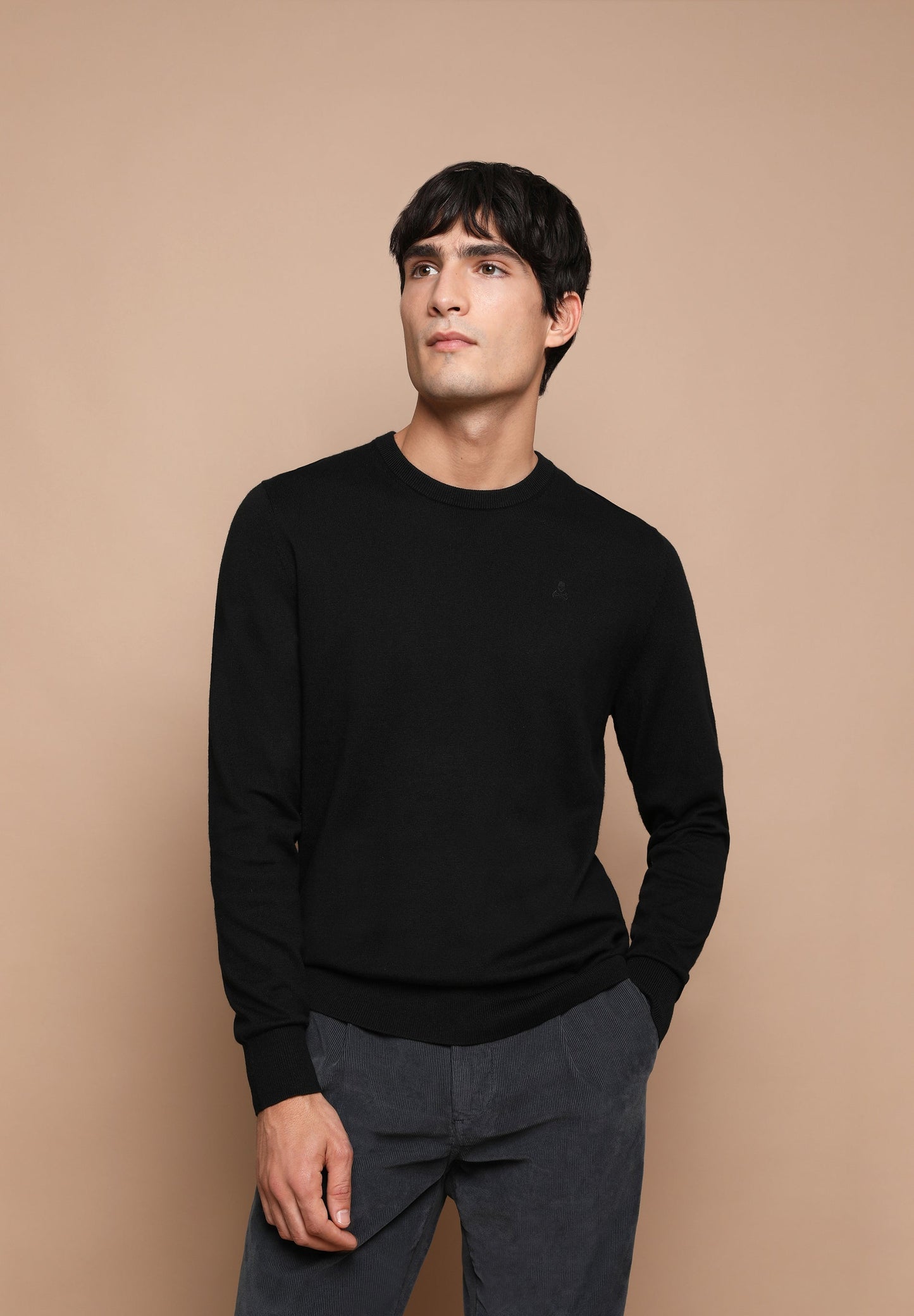 JERSEY CUELLO REDONDO CALAVERA
