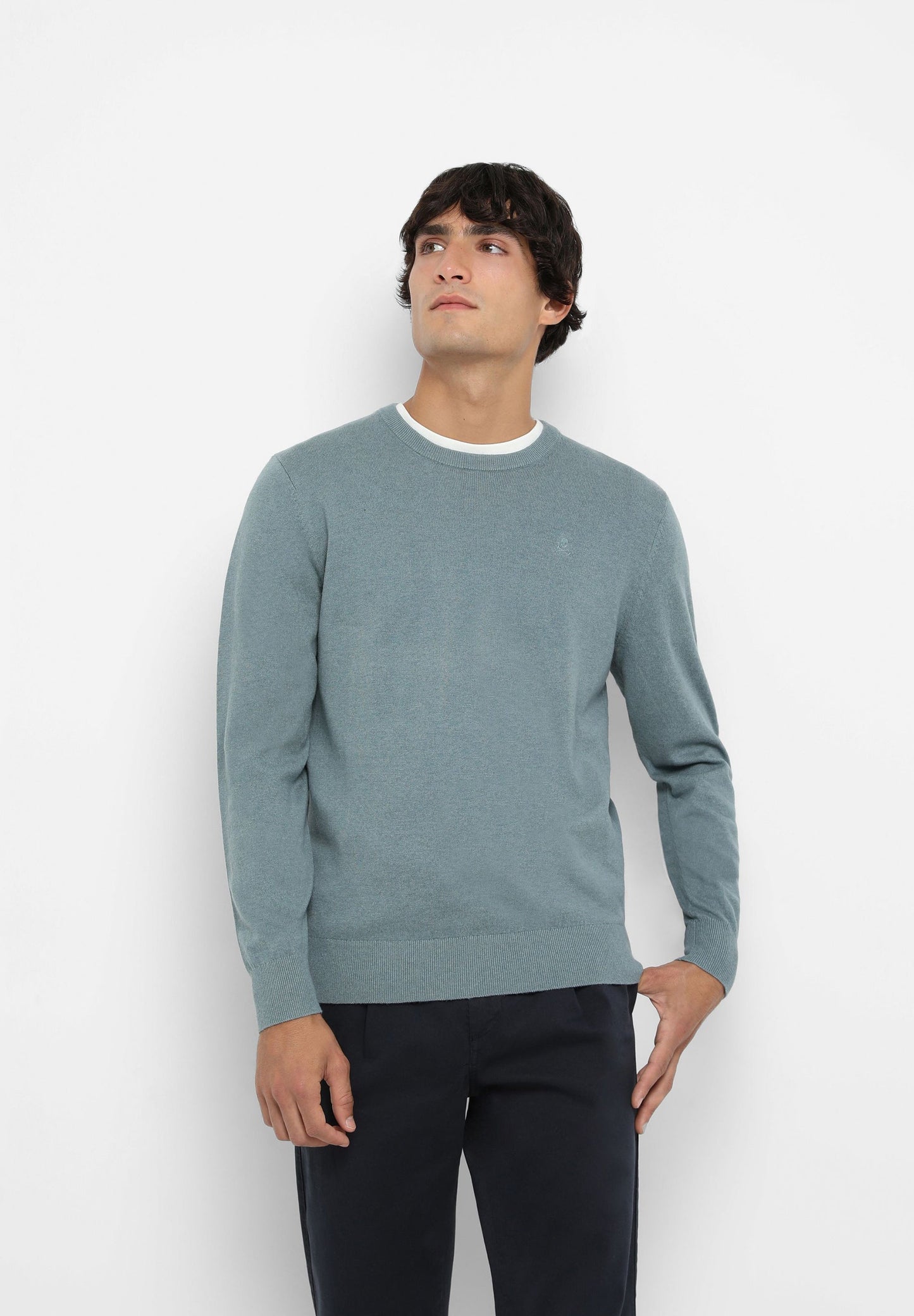 JERSEY CUELLO REDONDO CALAVERA
