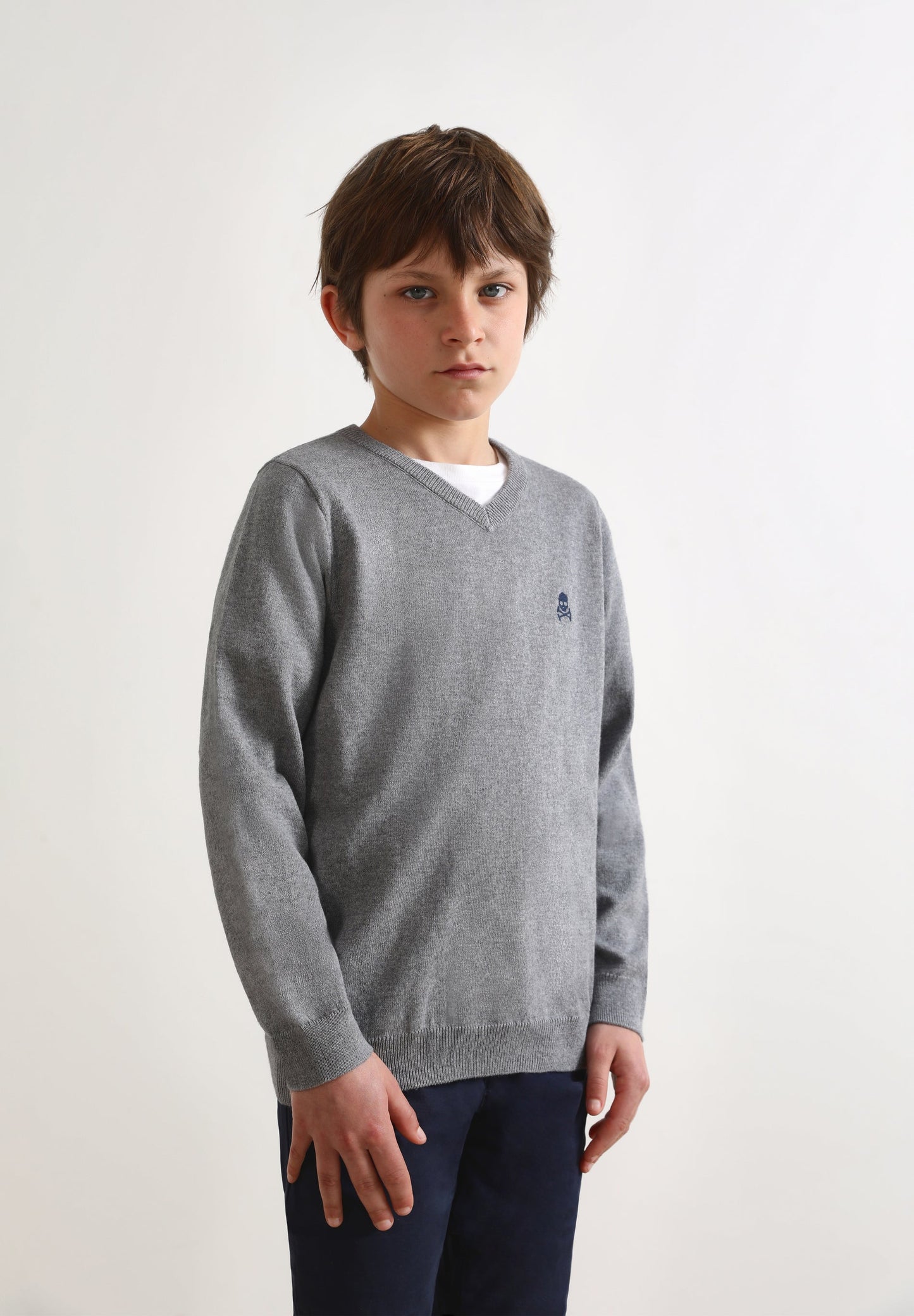 JERSEY BÁSICO BORDADO ALGODÓN