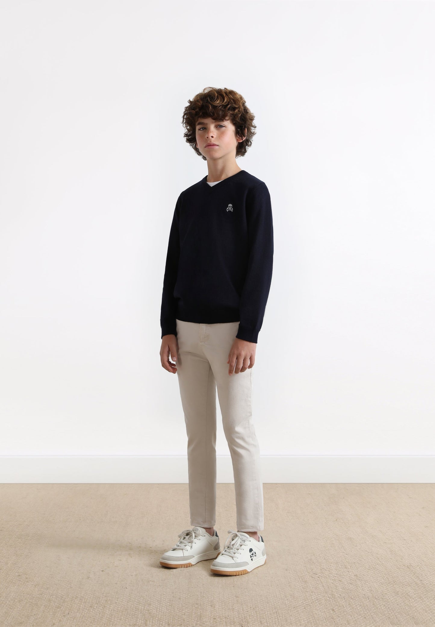 JERSEY BÁSICO BORDADO ALGODÓN