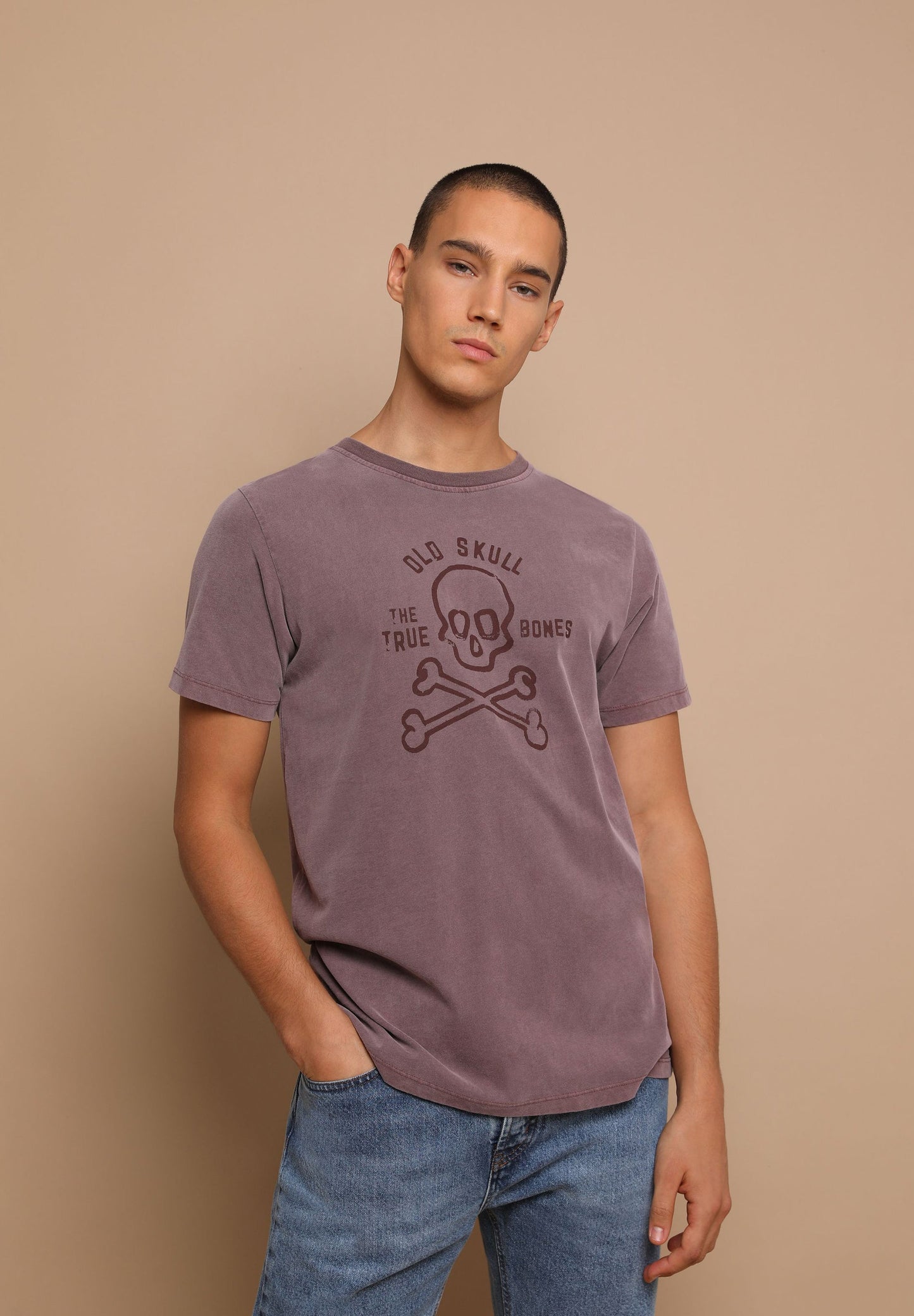 CAMISETA LAVADA CALAVERA