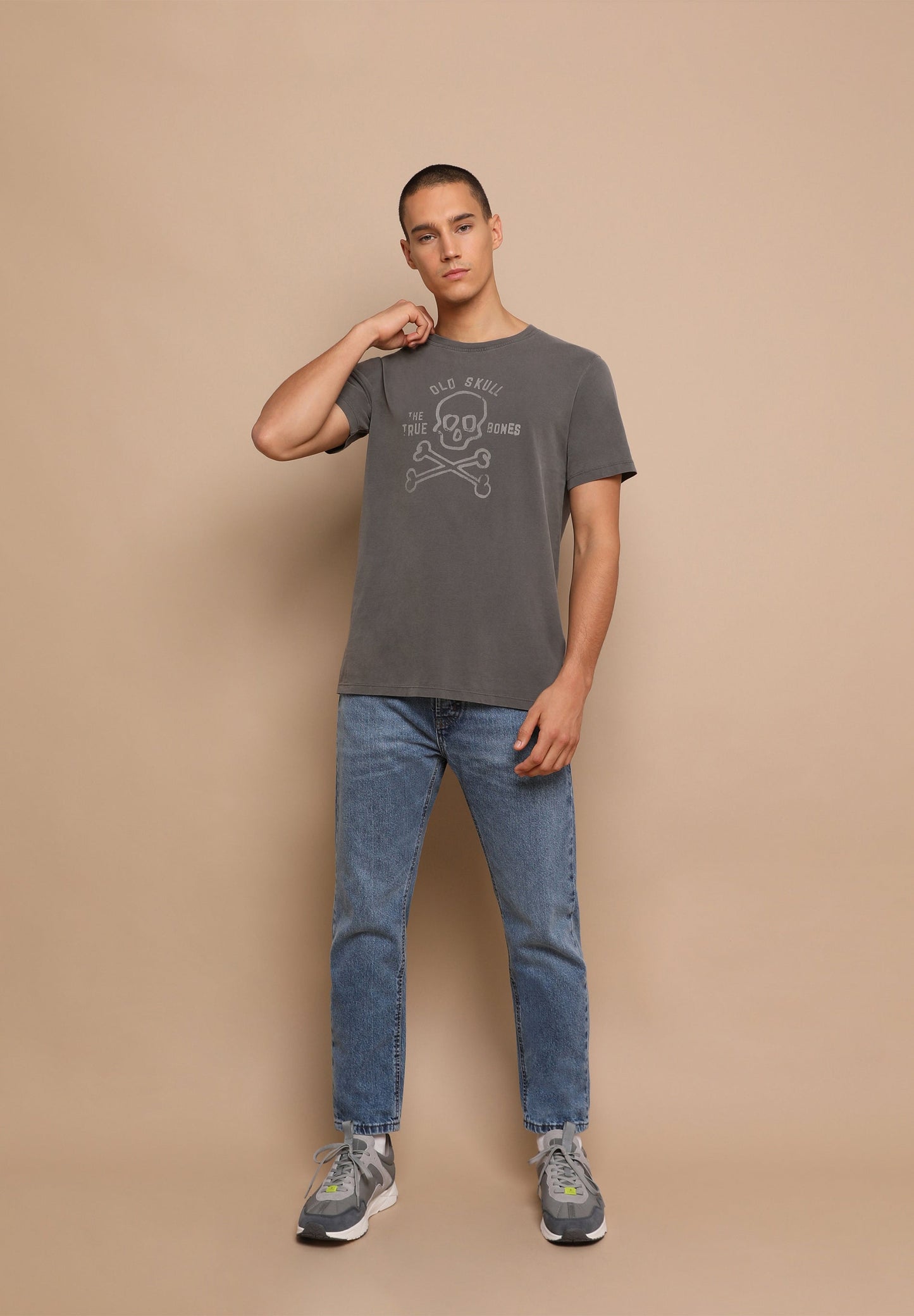 CAMISETA LAVADA CALAVERA