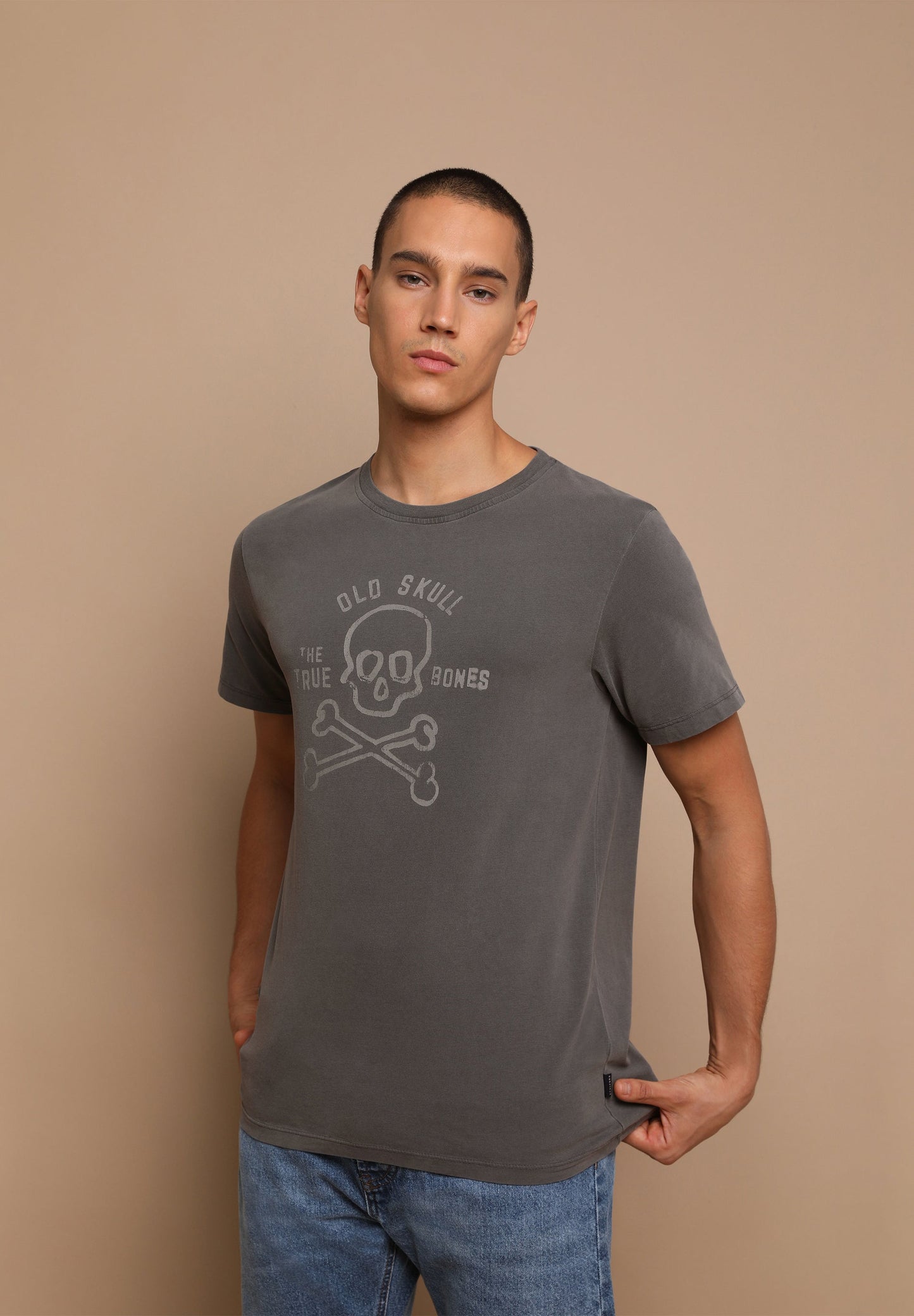 CAMISETA LAVADA CALAVERA