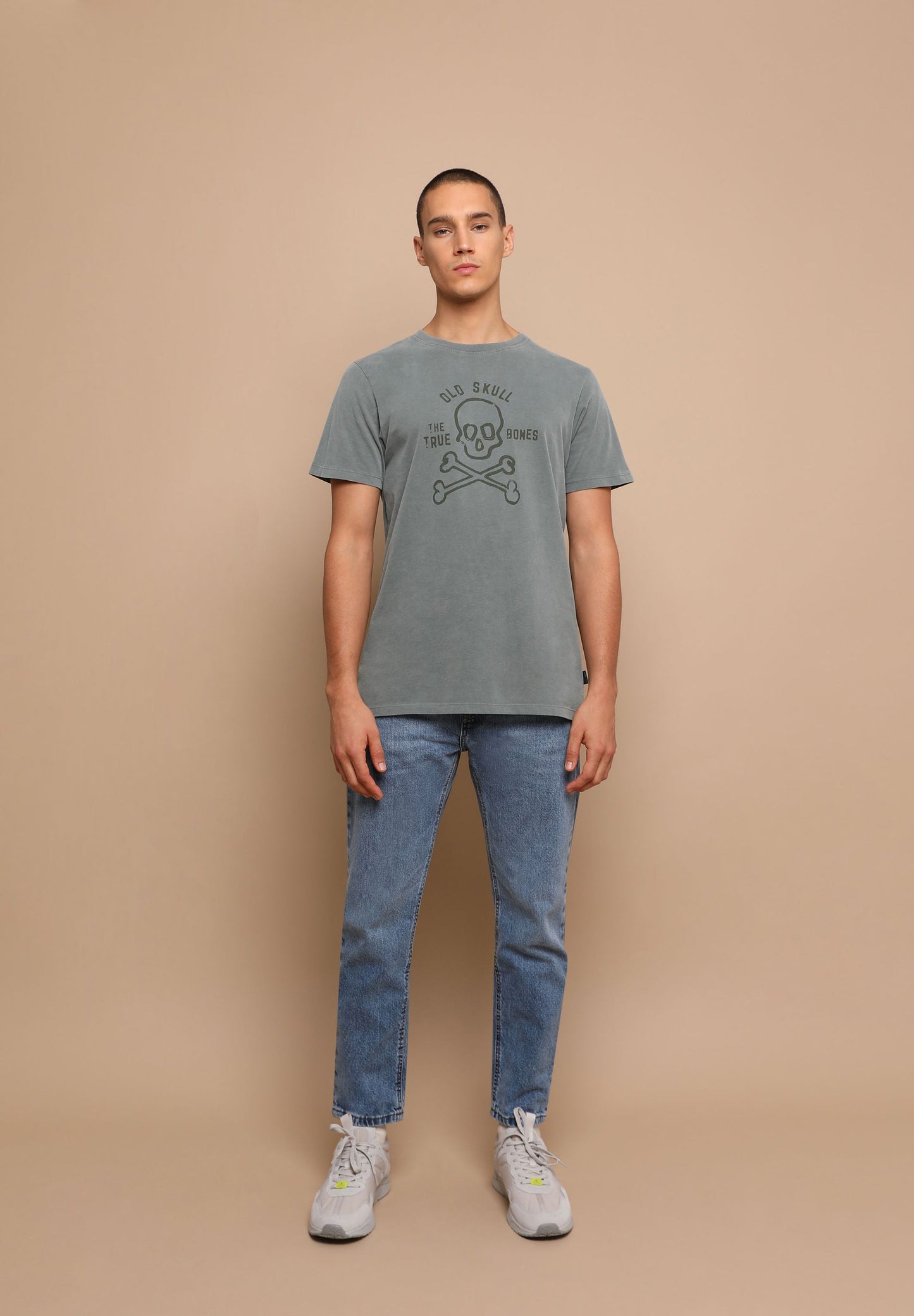 CAMISETA LAVADA CALAVERA