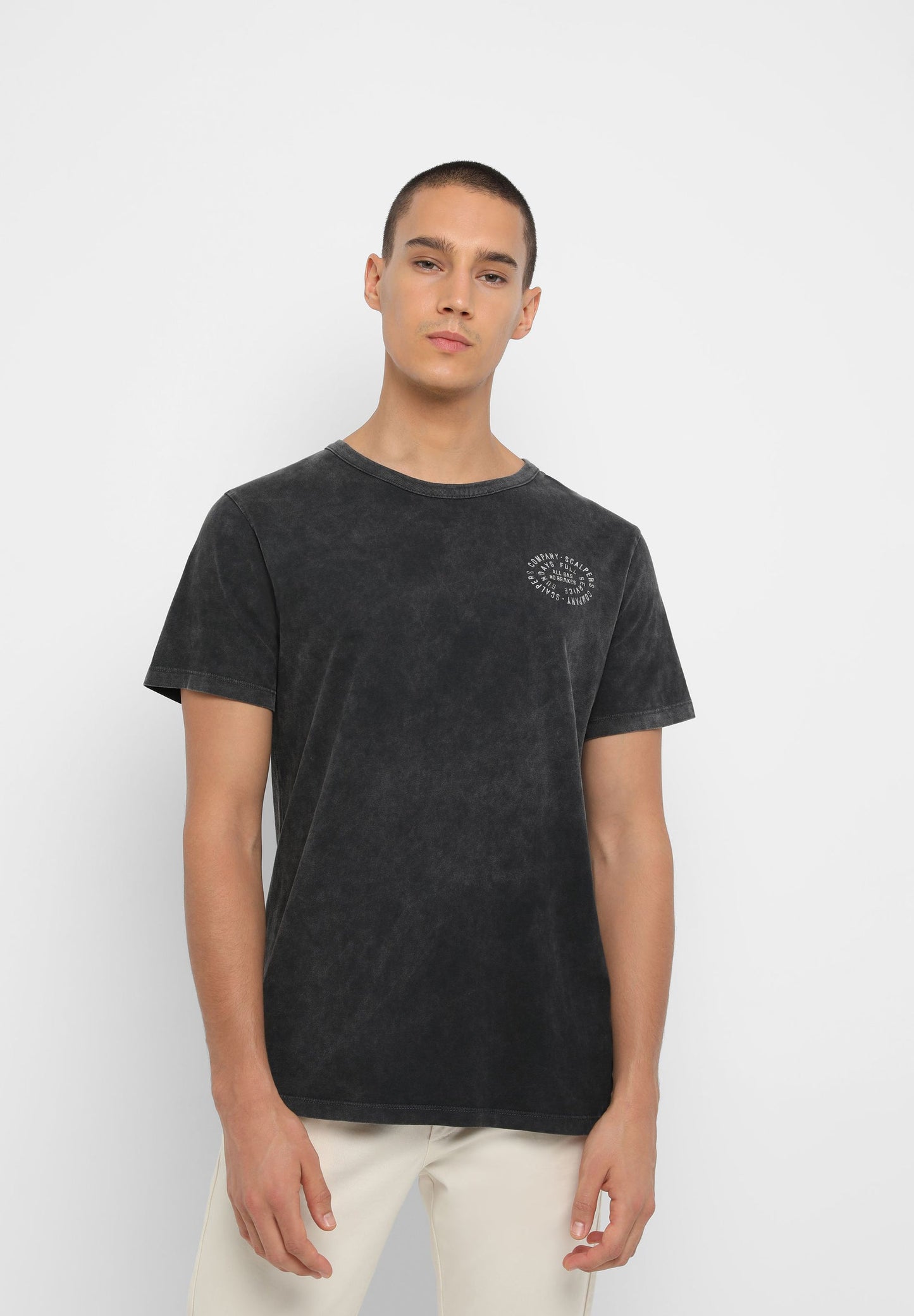 CAMISETA LAVADA PRINT TRASERO