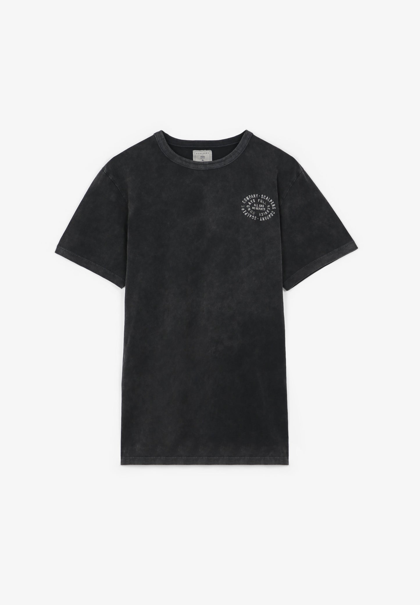 CAMISETA LAVADA PRINT TRASERO