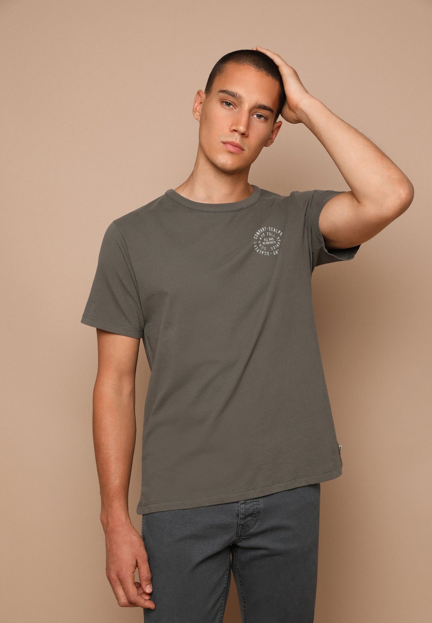 CAMISETA LAVADA PRINT TRASERO