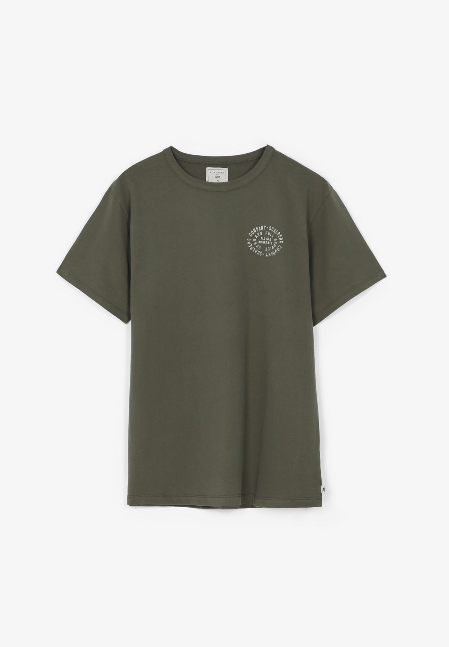 CAMISETA LAVADA PRINT TRASERO