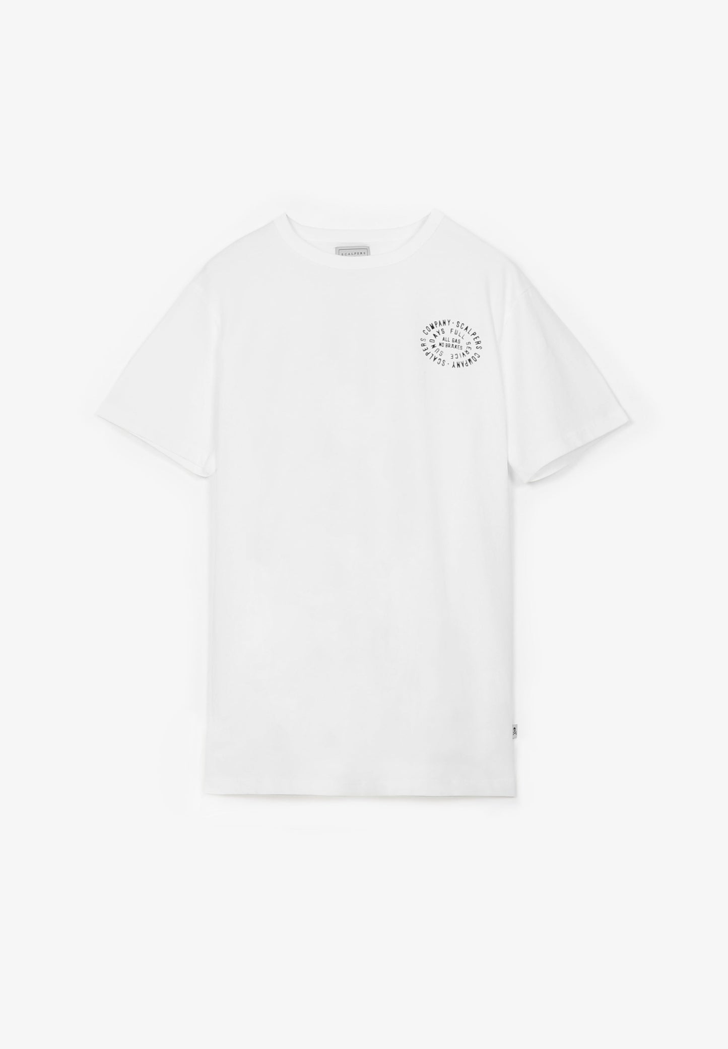 CAMISETA LAVADA PRINT TRASERO