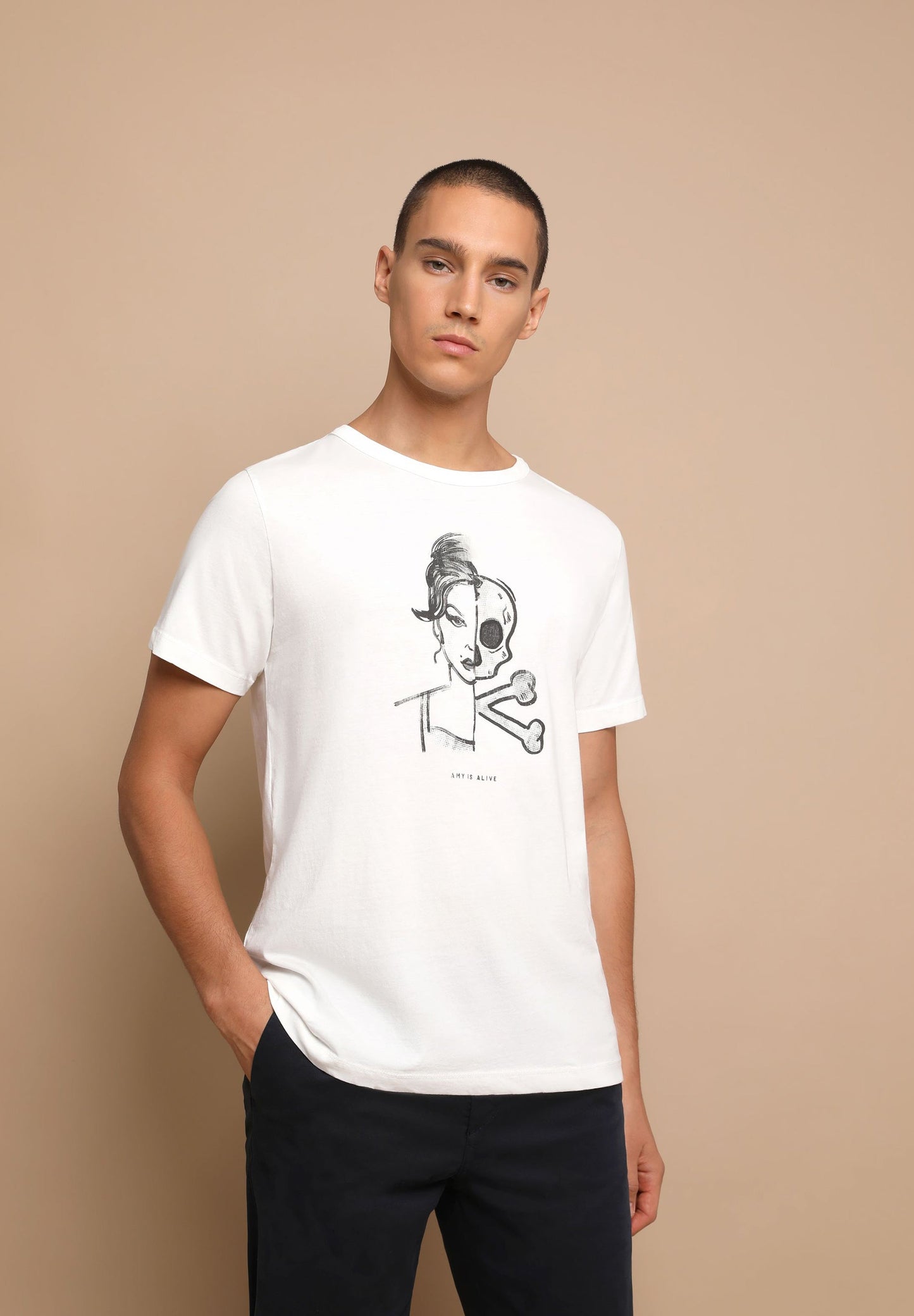 CAMISETA CALAVERA AMY