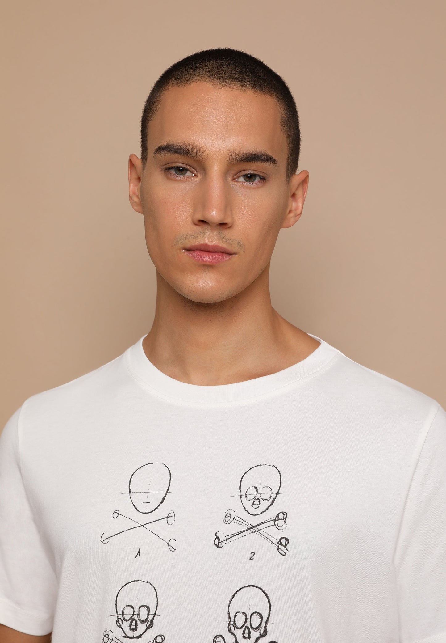 CAMISETA DIBUJO CALAVERA