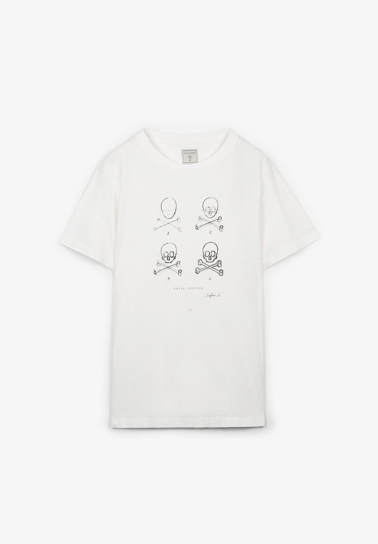 CAMISETA DIBUJO CALAVERA