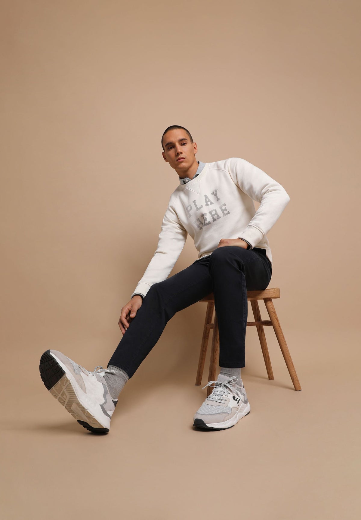 SUDADERA PRINT TEXTO