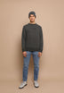 SUDADERA LOGO FLOCADO