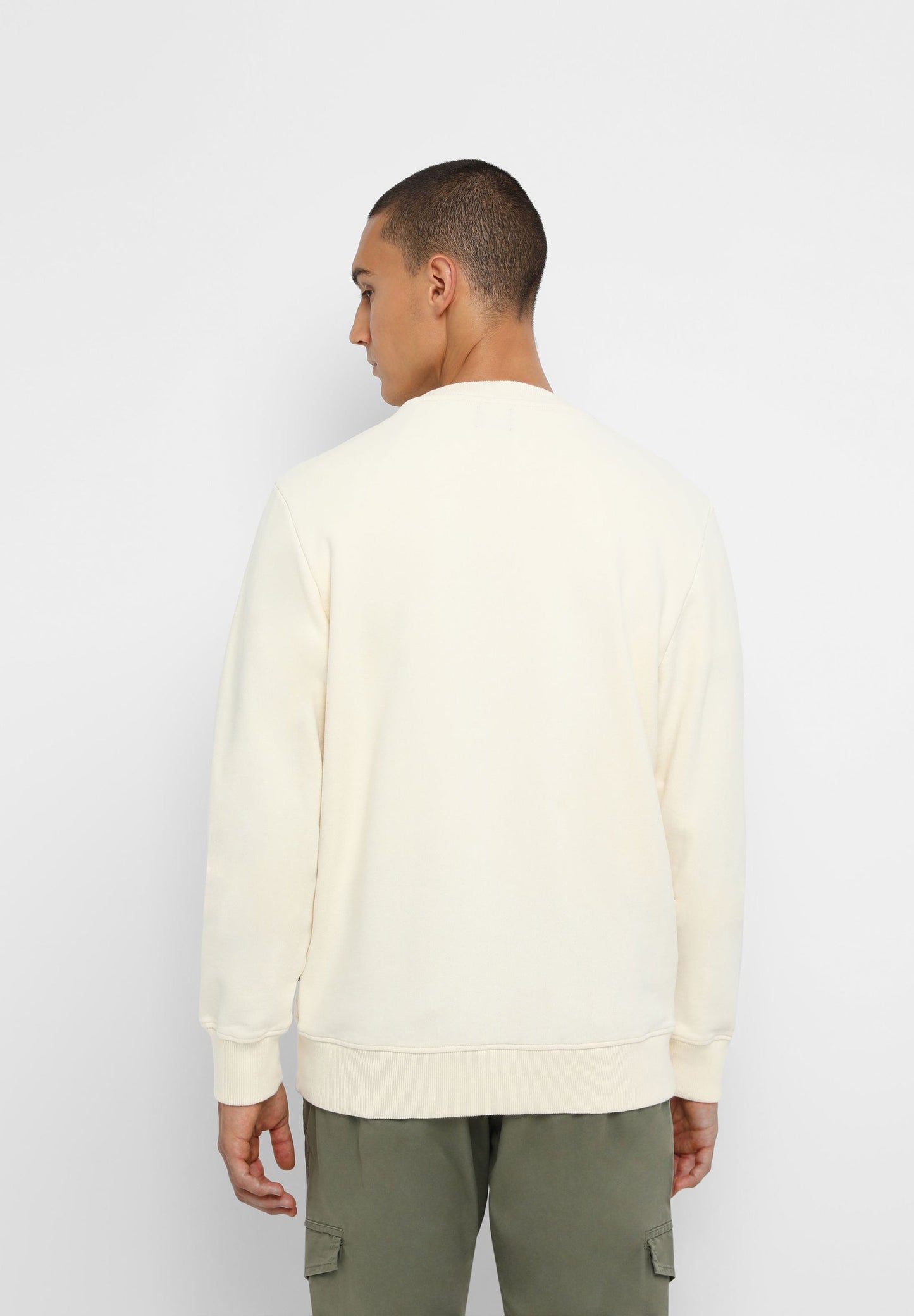 SUDADERA LOGO FLOCADO