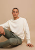 SUDADERA LOGO FLOCADO