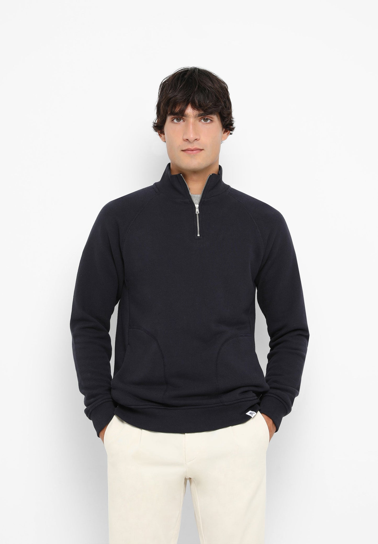 SUDADERA CUELLO CREMALLERA