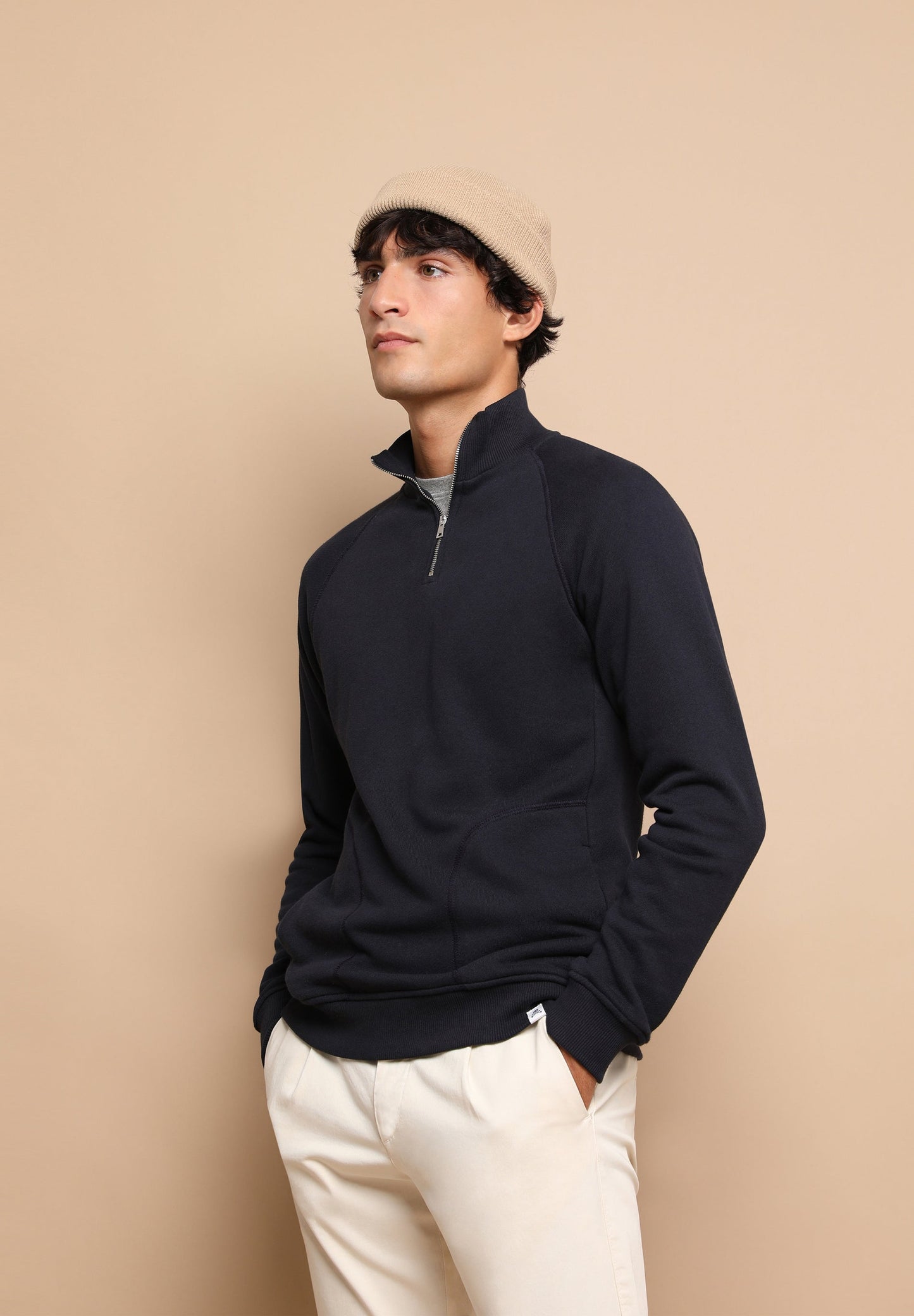 SUDADERA CUELLO CREMALLERA