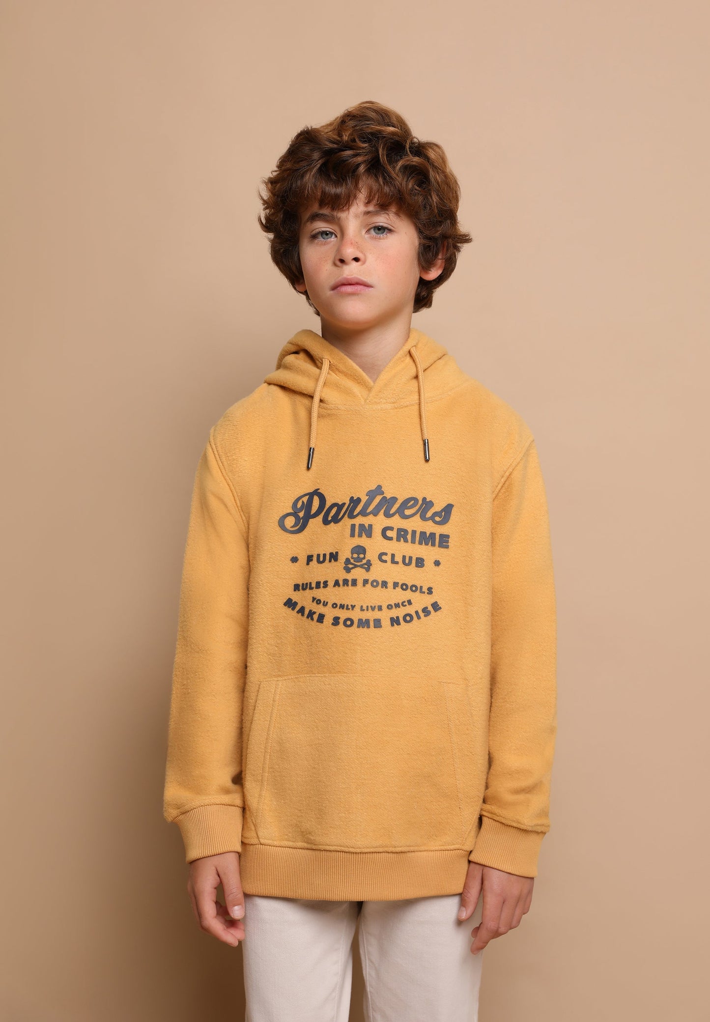 SUDADERA CAPUCHA PRINT