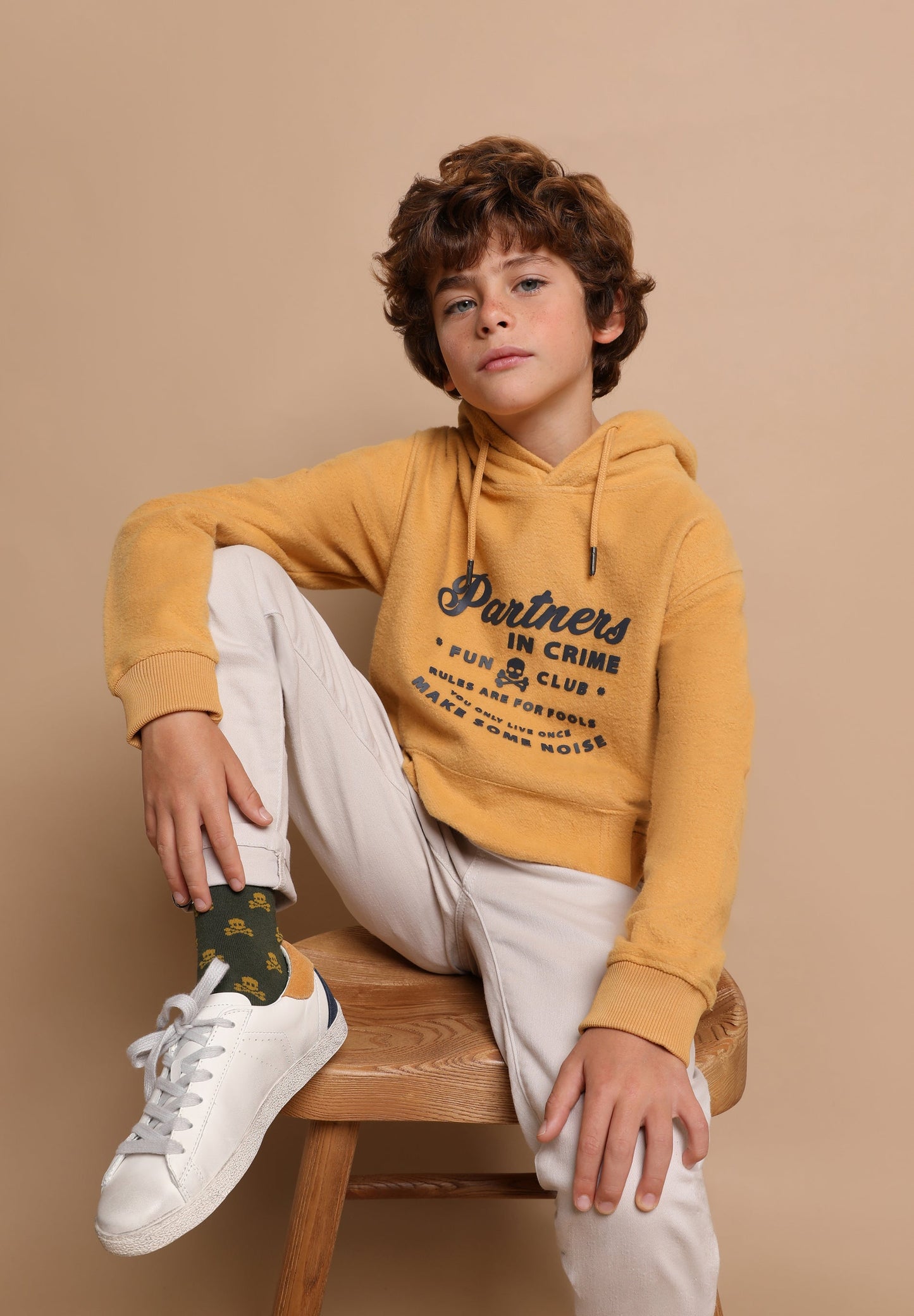 SUDADERA CAPUCHA PRINT