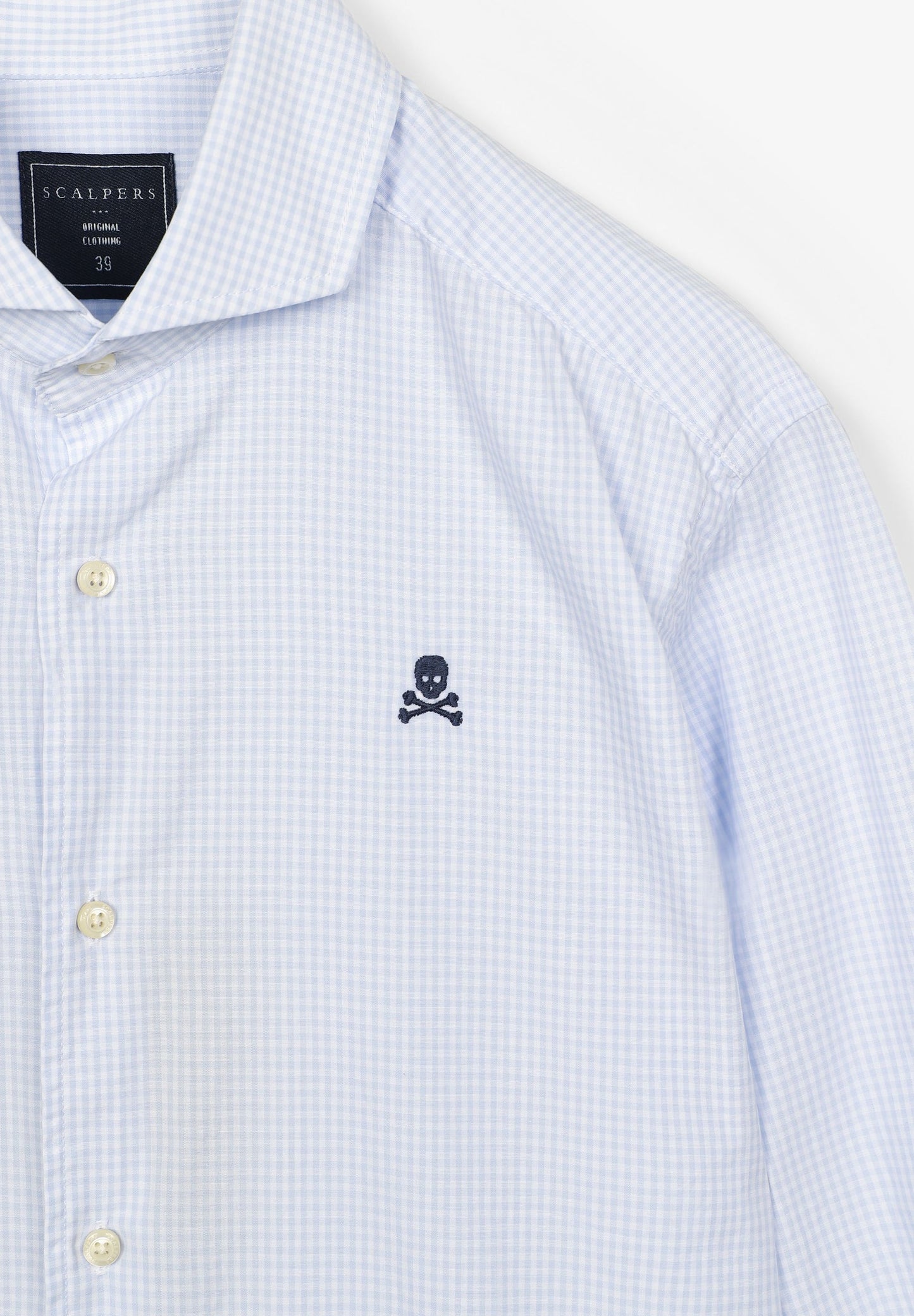 CAMISA CALAVERA CONTRASTE