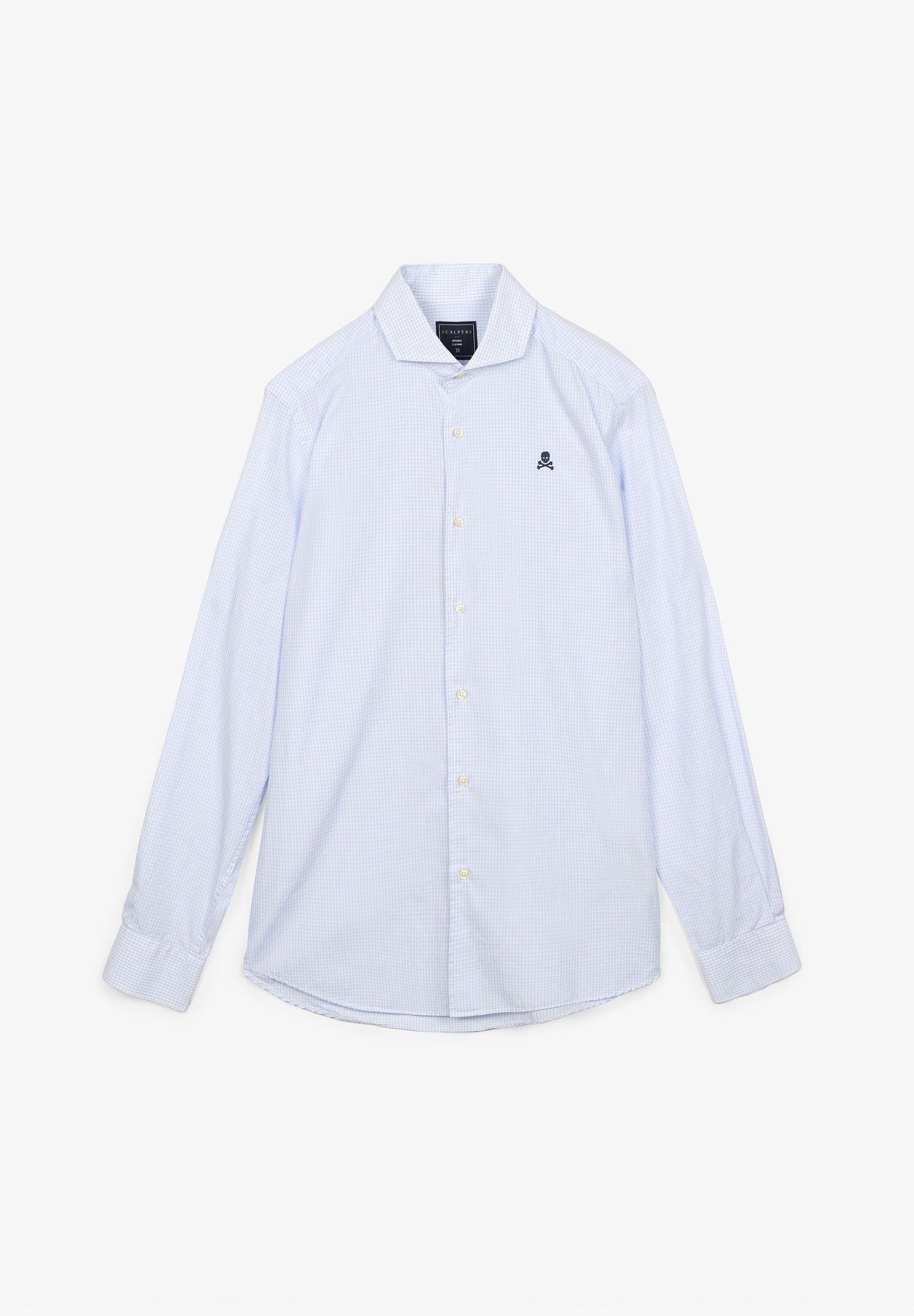 CAMISA CALAVERA CONTRASTE