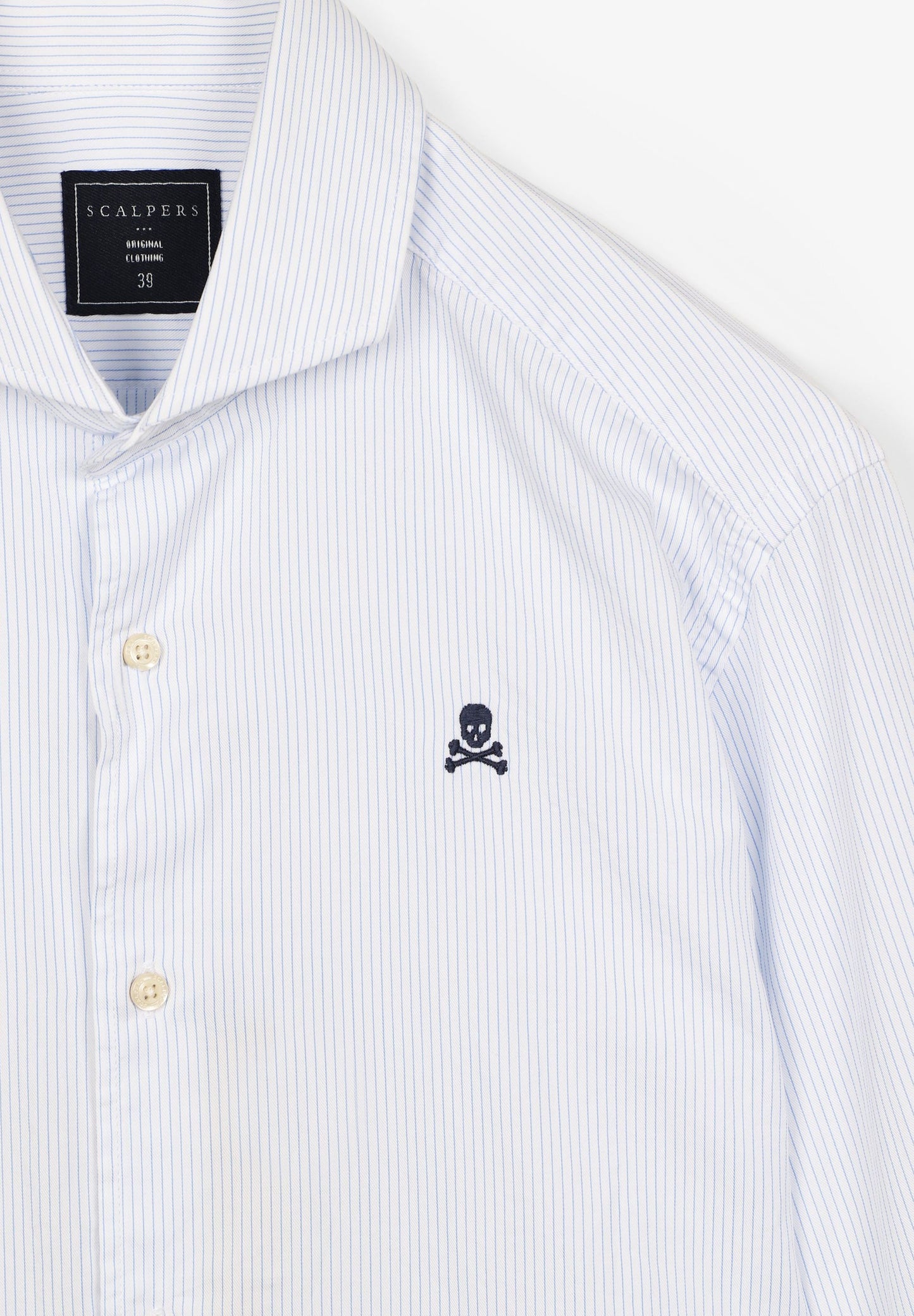 CAMISA CALAVERA CONTRASTE