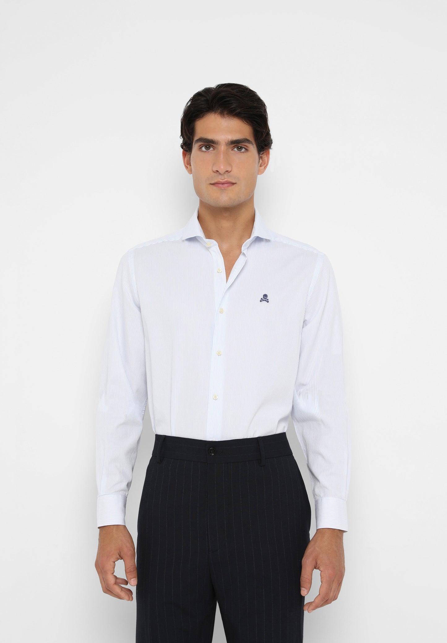 CAMISA CALAVERA CONTRASTE