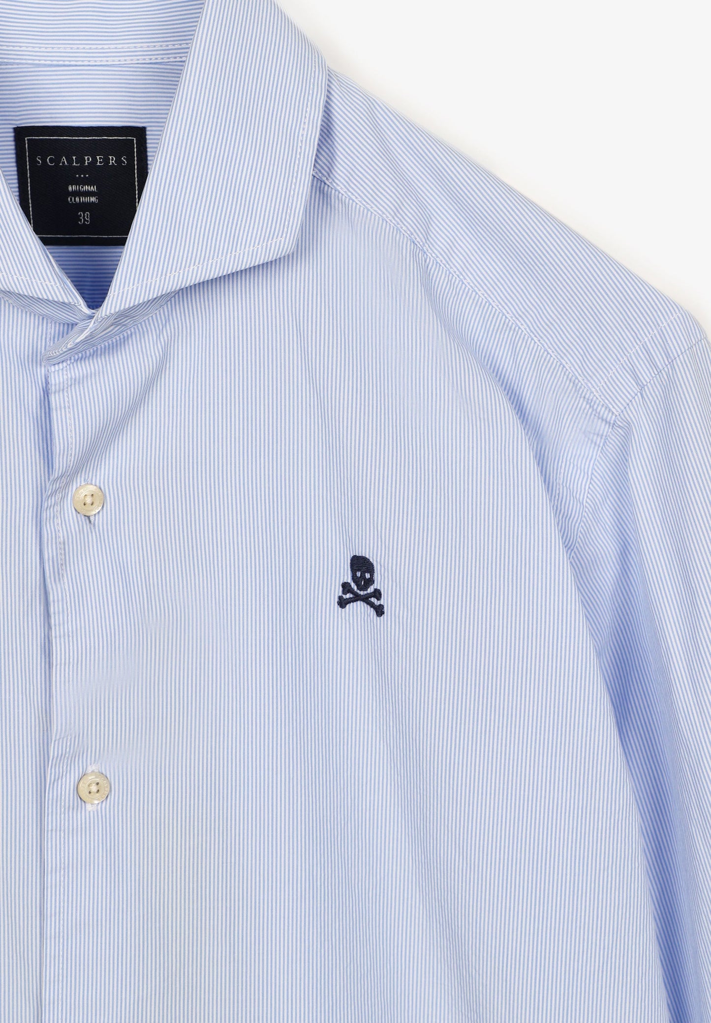 CAMISA CALAVERA CONTRASTE