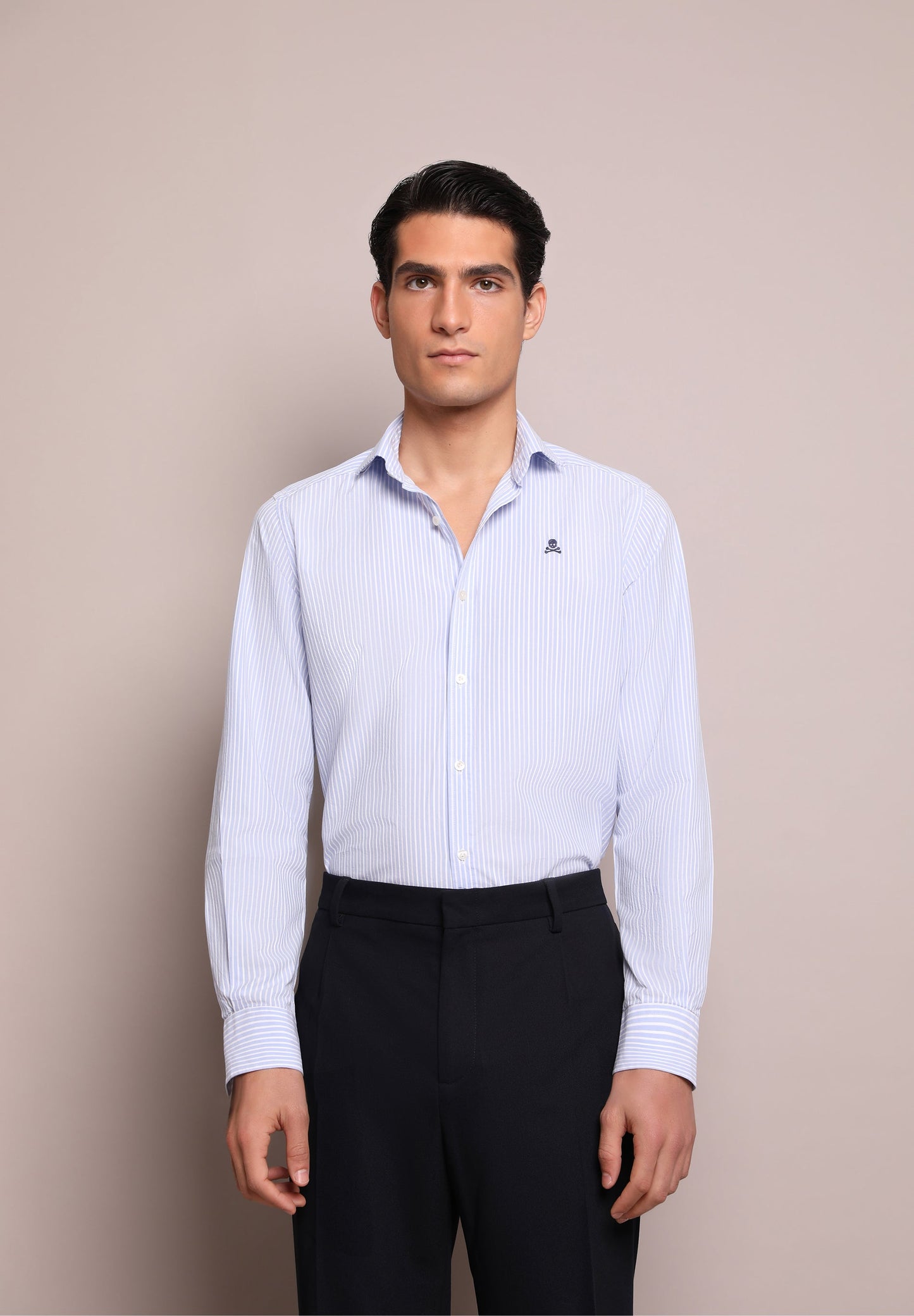 CAMISA SLIM FIT CALAVERA