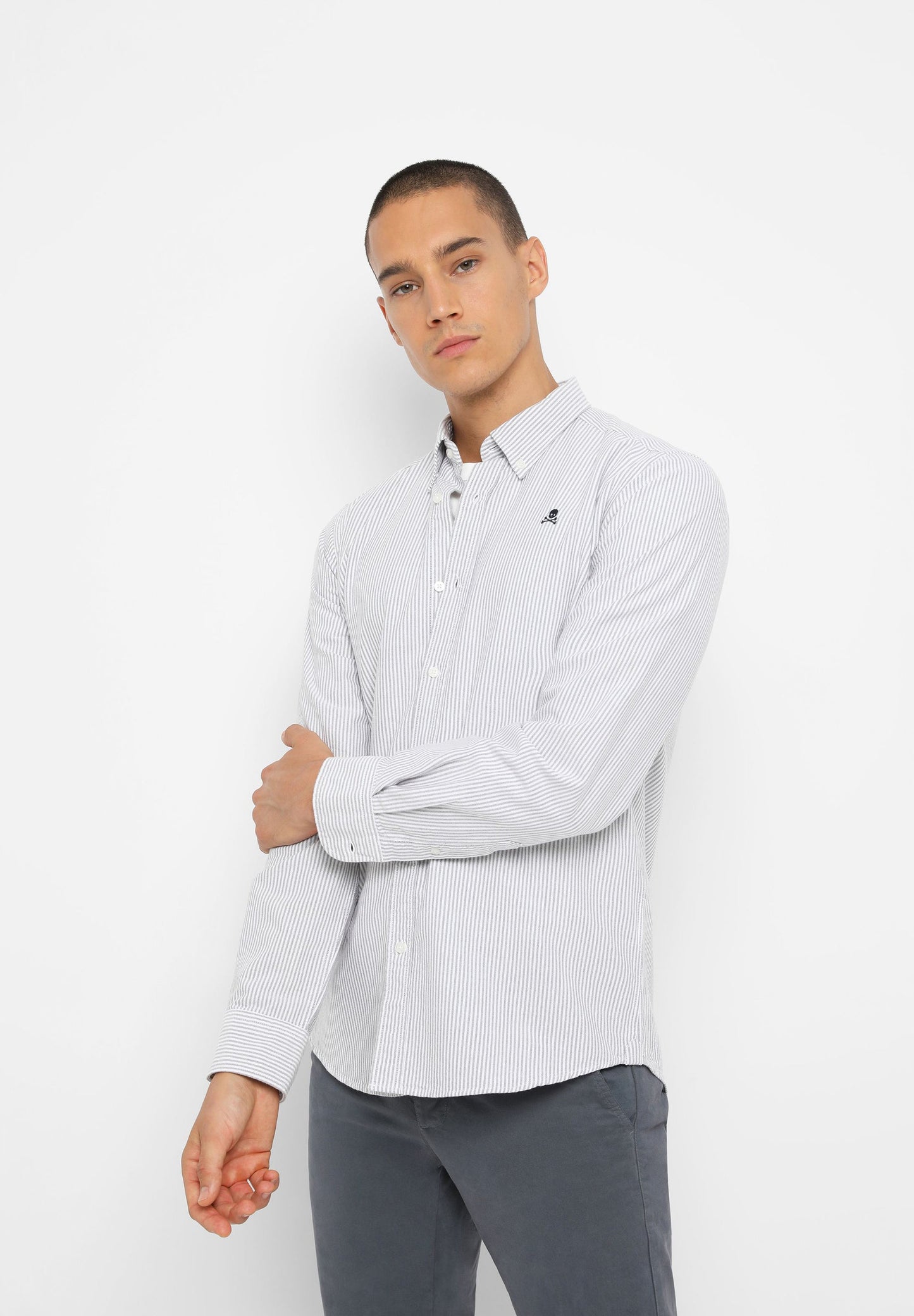 CAMISA OXFORD CUELLO BOTONES