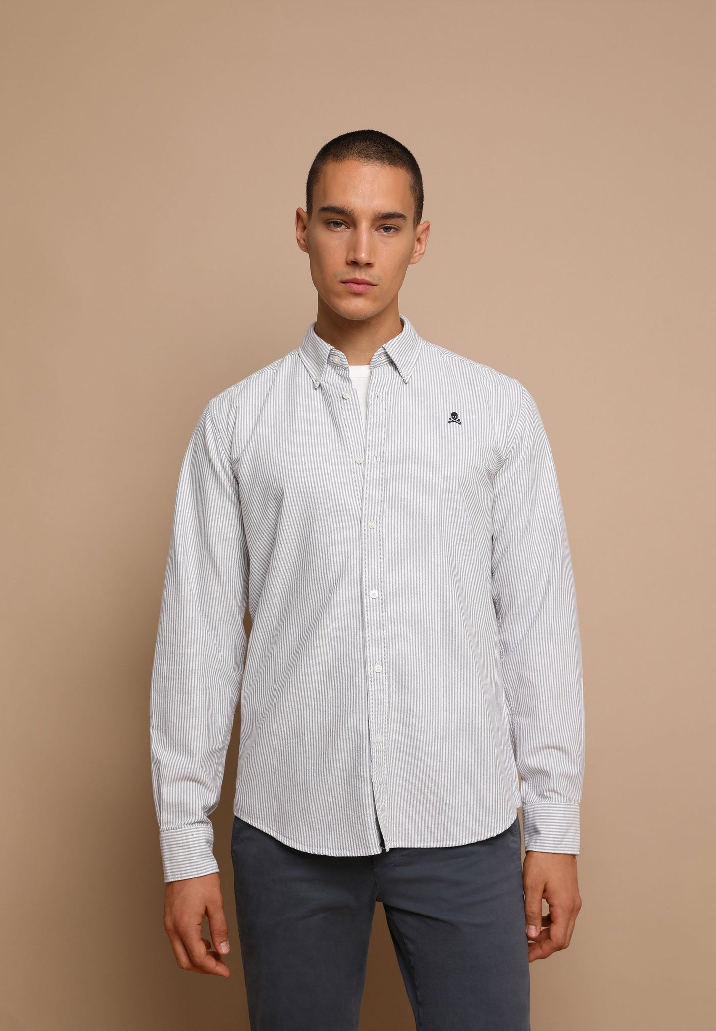 CAMISA OXFORD CUELLO BOTONES