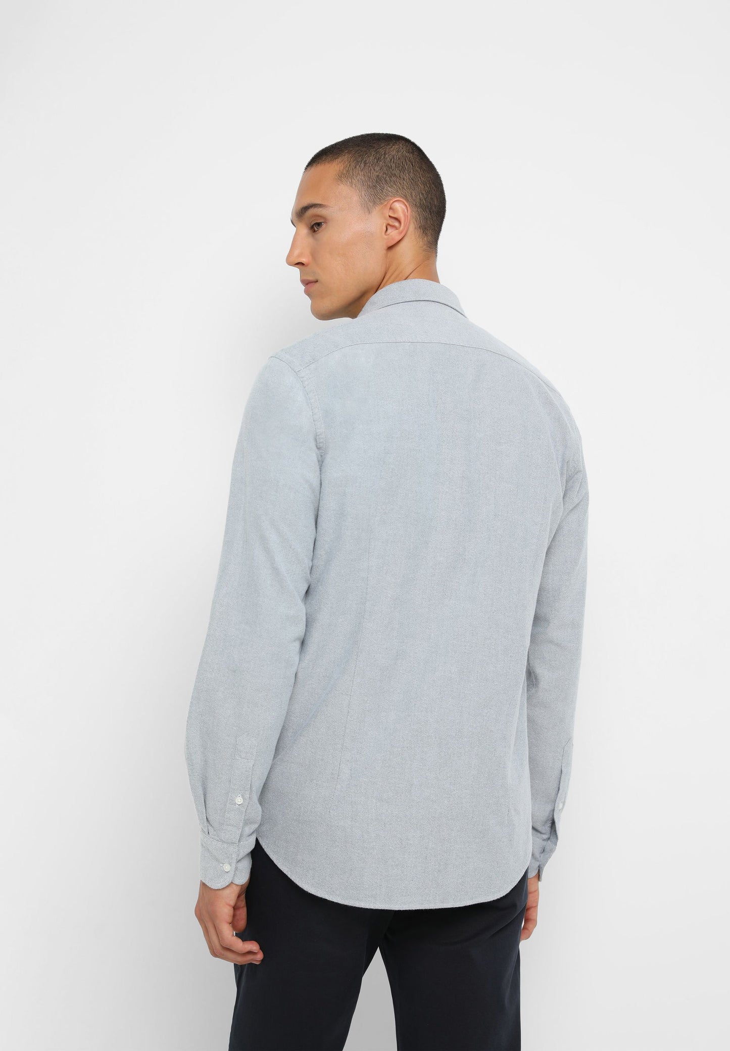 CAMISA OXFORD CALAVERA CONTRASTE